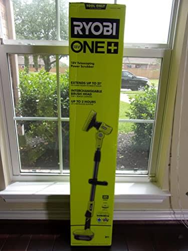 Ryobi 18-Volt One+ Cordless Telescoping Power Scrubber (Tool Only)