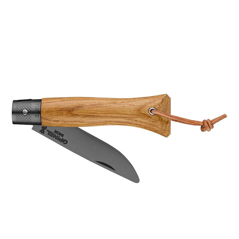 néo6 Opiflex lommekinv 7 cm svart eik