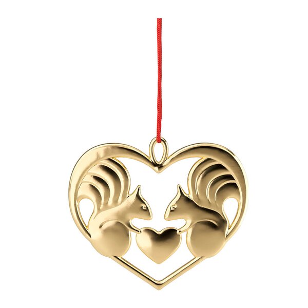 Karen Blixen ornament 6 cm Nuts about you gull