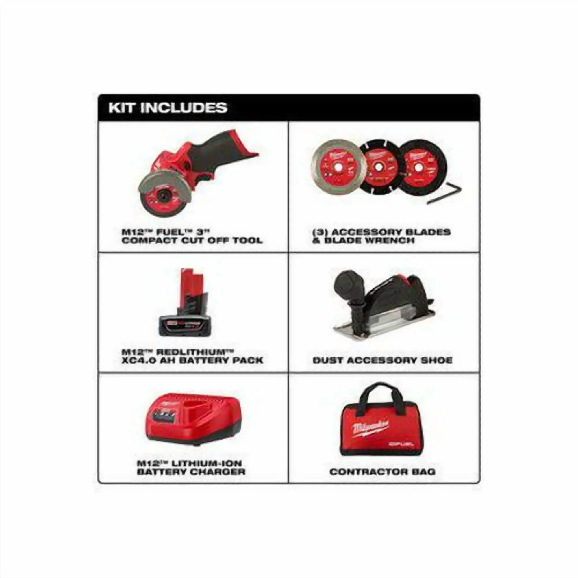 M12 FUEL 3  Compact Cut Off Tool - Kit