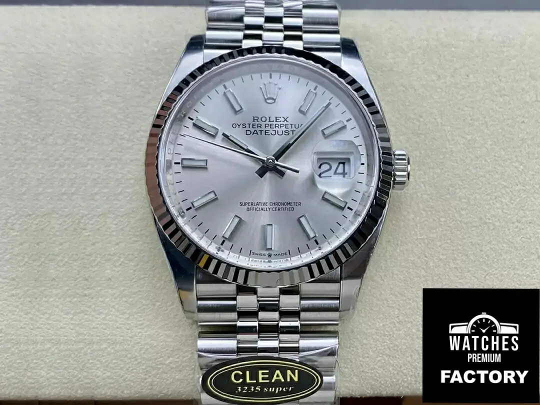 Rolex Datejust M126234-0013 36MM Clean Factory Stainless Steel Strap
