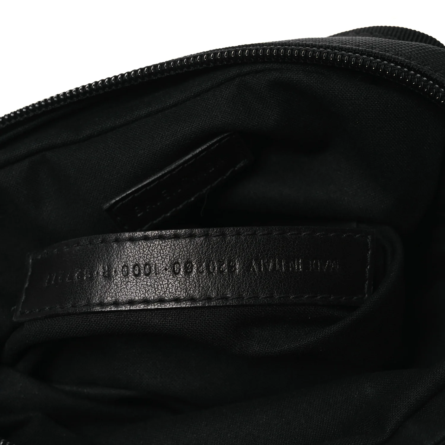 Nylon Logo Explorer Crossbody Messenger Bag Black