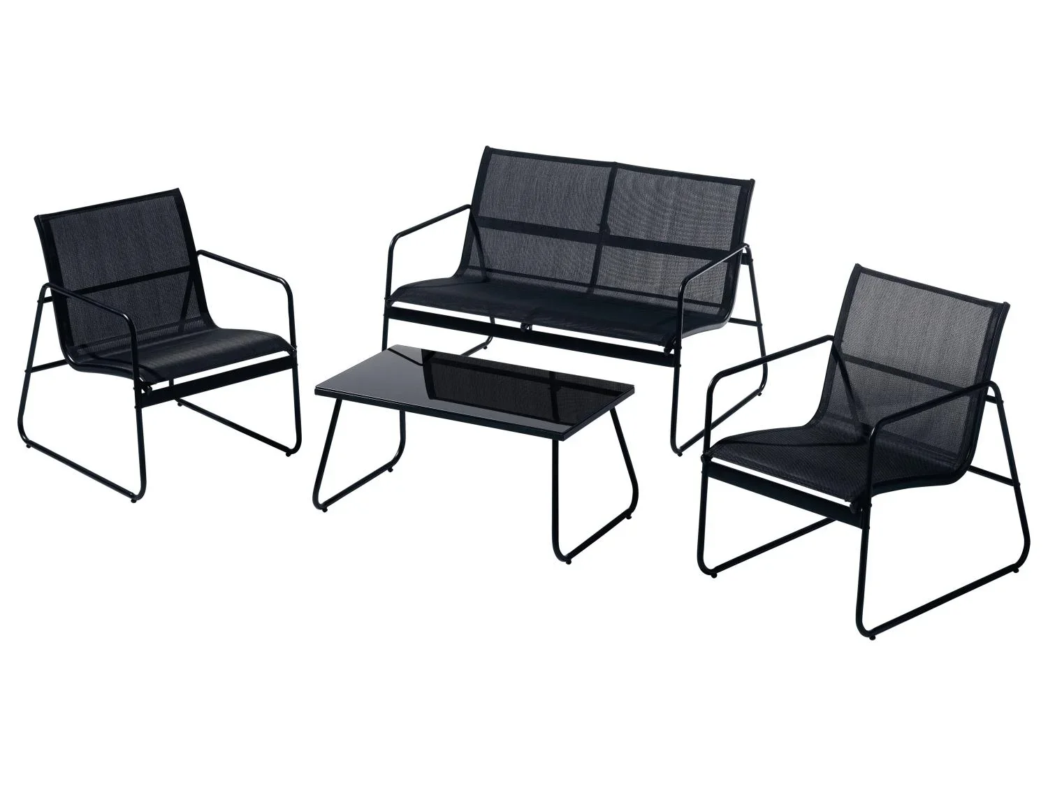 LIVARNO Salon de jardin, 4 pieces