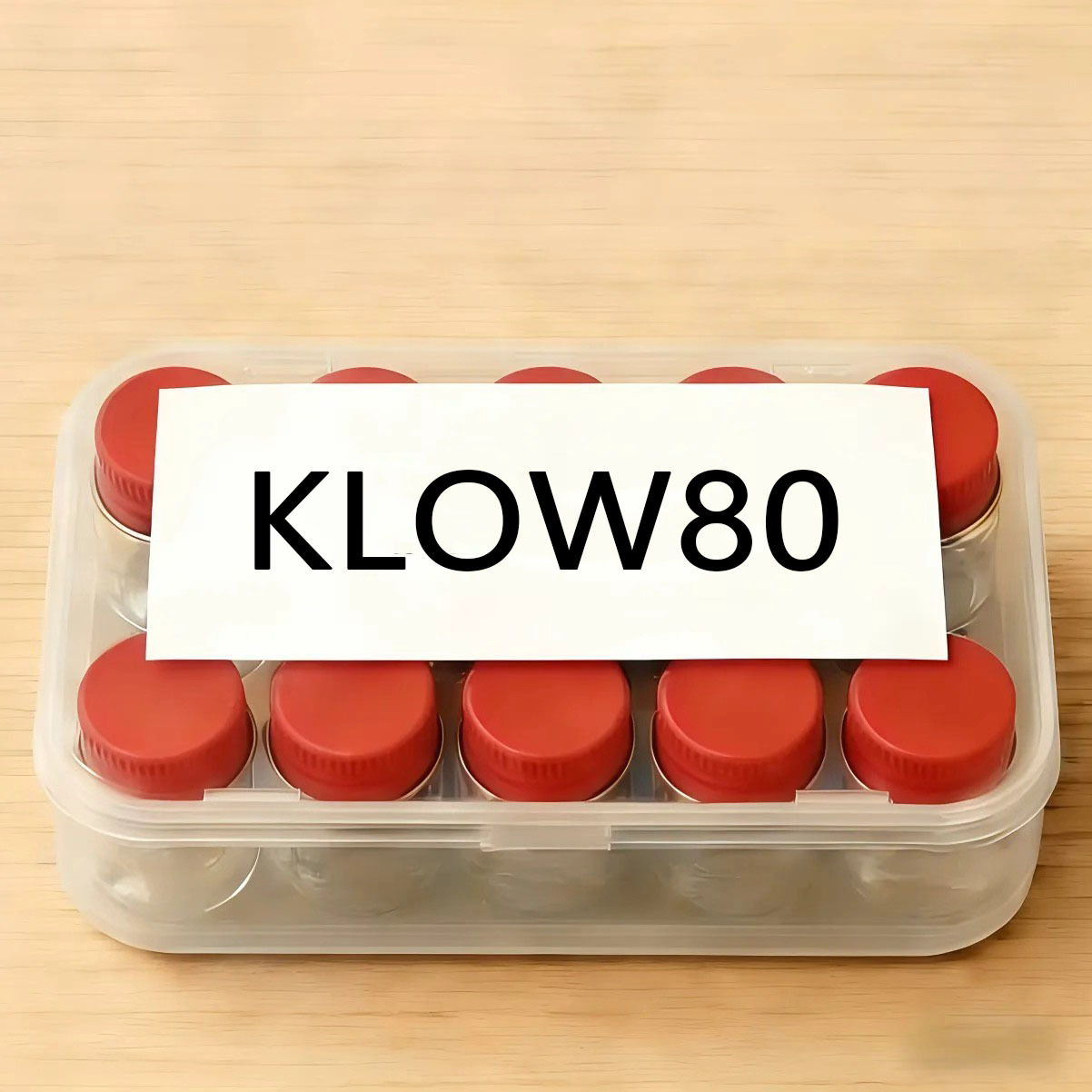 KLOW80(BPC157 10mg+GHK-CU50mg+TB500 10mg+kpv10mg)