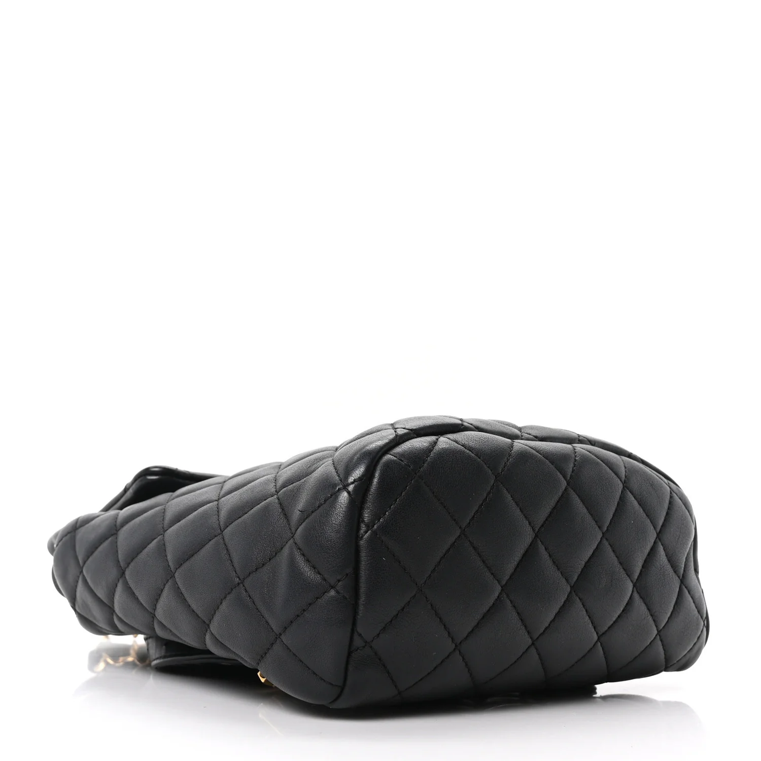 Calfskin Quilted Mini Urban Spirit Backpack Black