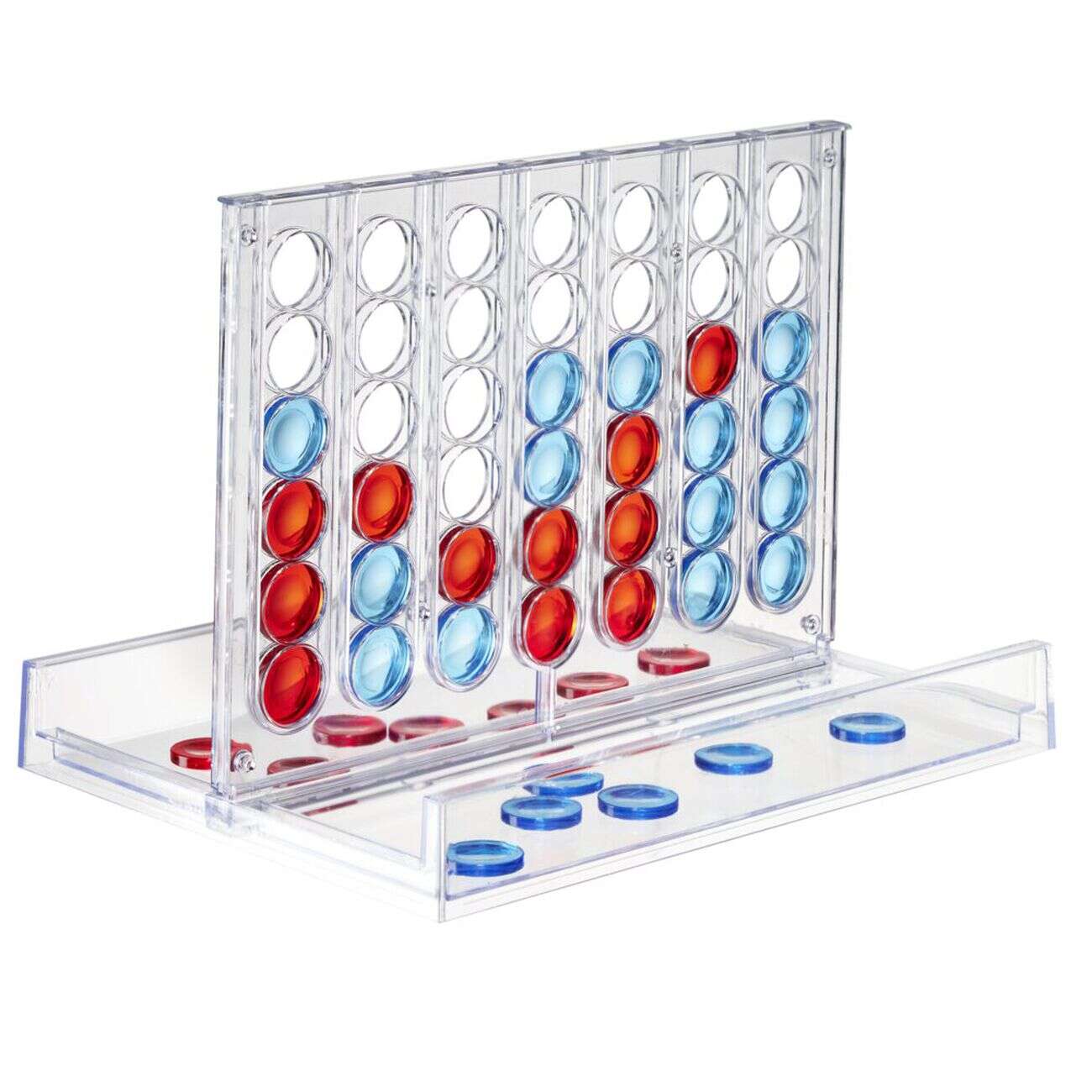 Jeu 4 d'affilés transparent