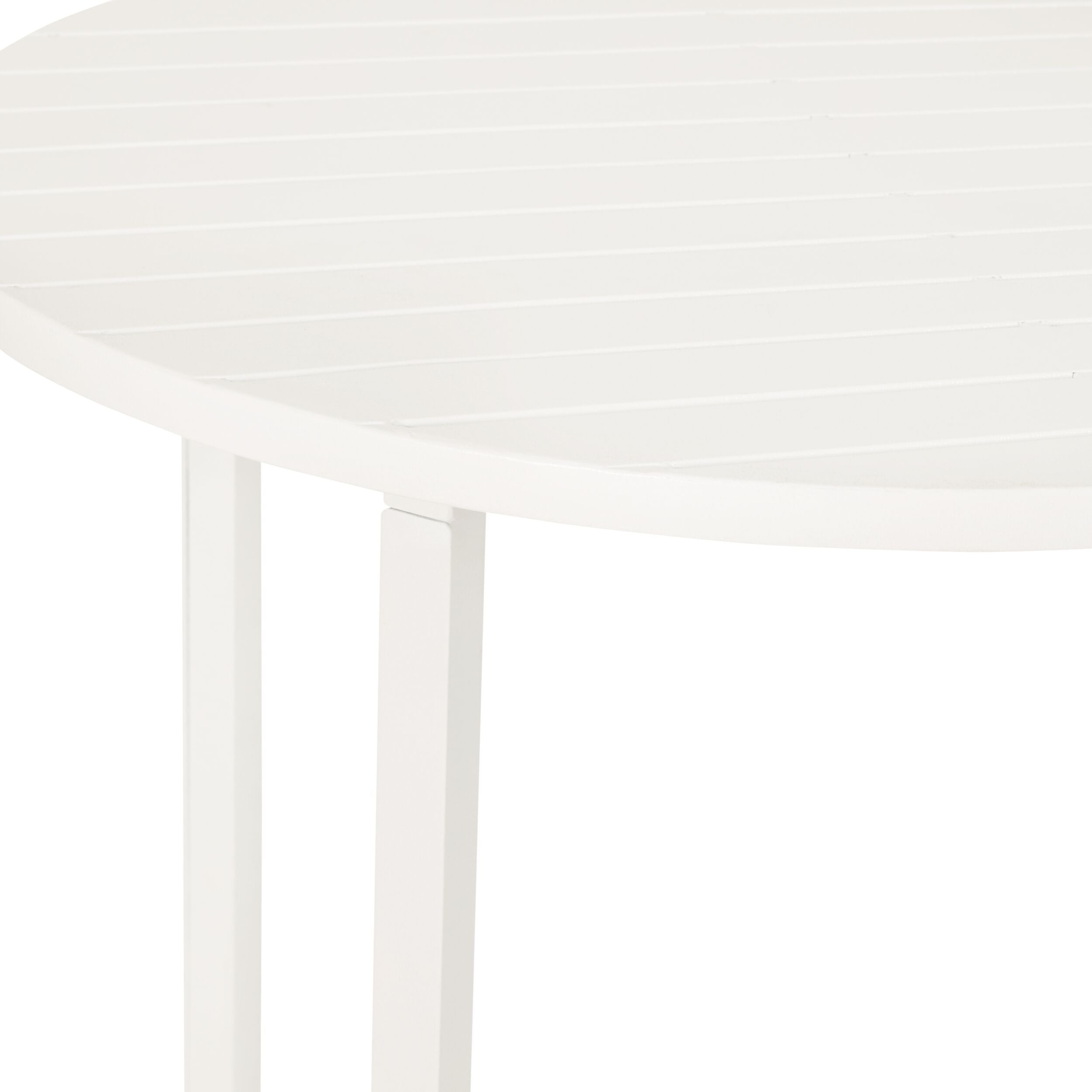Kace Round Dining Table 90cm White
