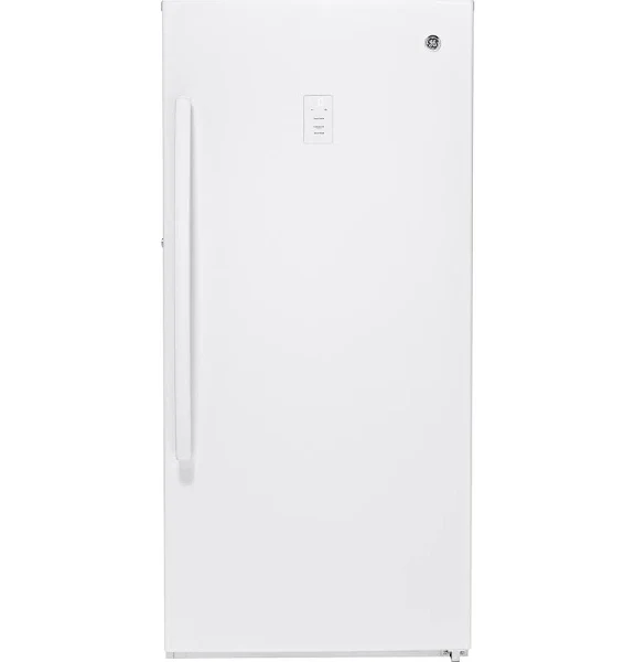 Congélateur vertical GE 14,1 pi³ blanc sans givre FUF14DLRWW