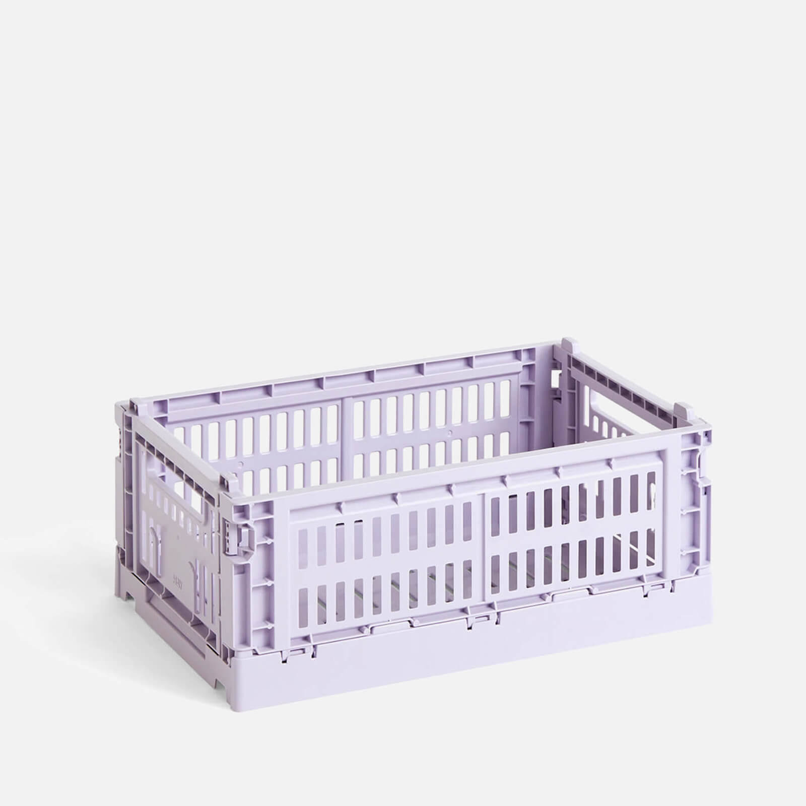 Hay Recycled Colour Crate, Small in Lavender