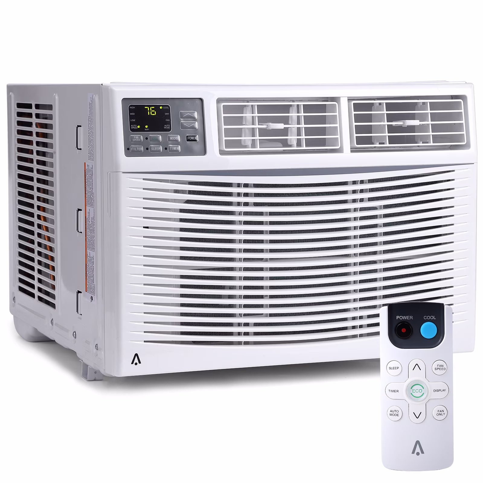 12000btu Window Air Conditioner With Wi-fi Enabled, Remote Control, Cooling Up To 550sq.ft, 115v Wall Mounted Window Ac Units For Rooms, Dehumidifier, Fan, Reusable Filter(12000 BTU) - Image 7