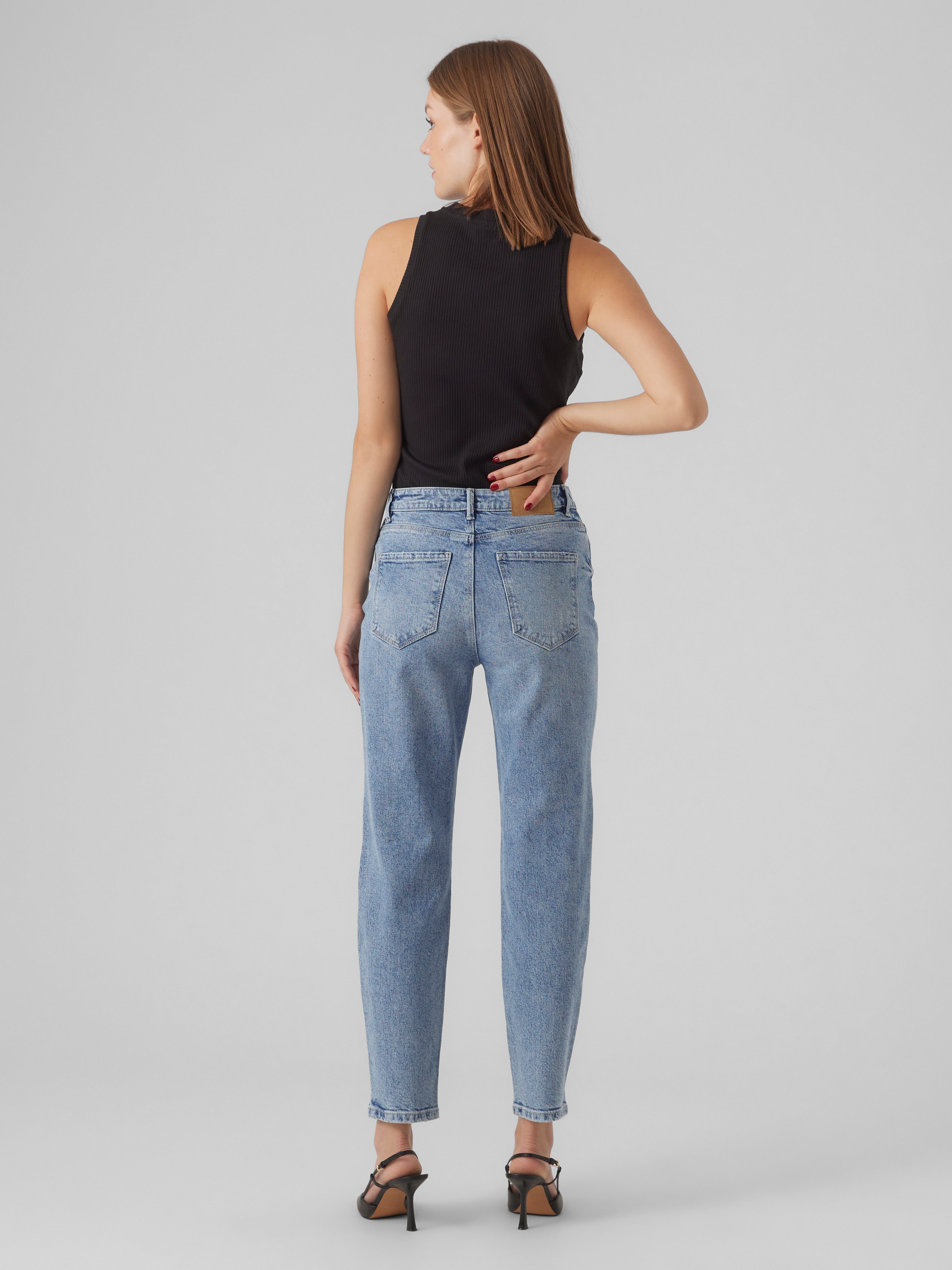 VERO MODA® VMLINDA High rise Mom Fit Jeans