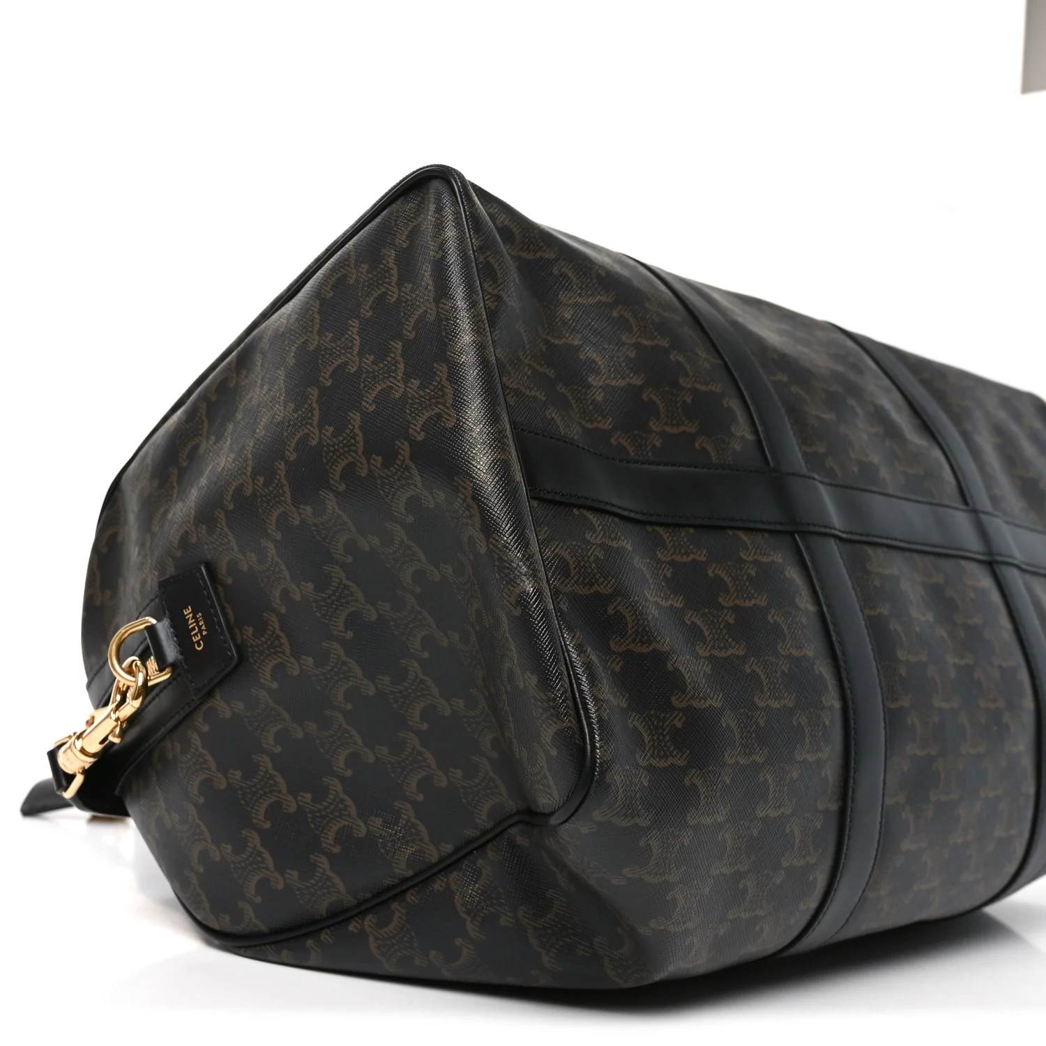 Triomphe Canvas Medium Voyage Duffle Black