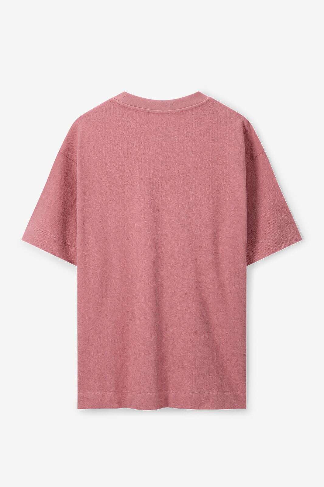 Roze boxy T-shirt