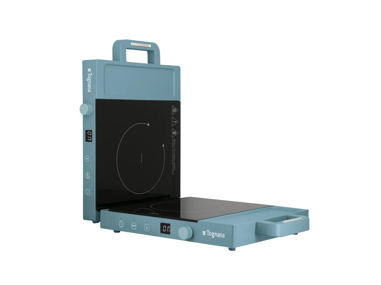 Tognana Double plaque de cuisson pliable