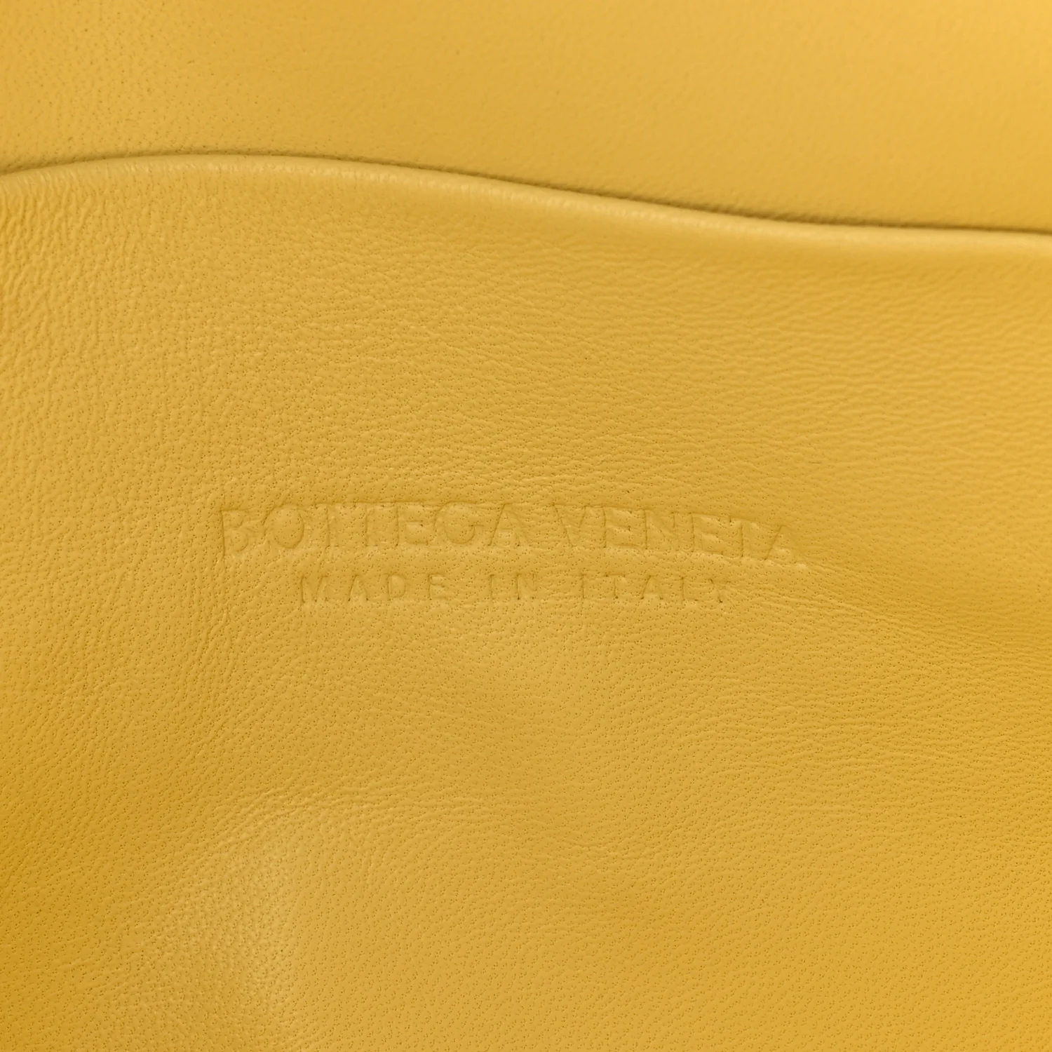 Paper Calfskin Puffy Flap Butter Brass