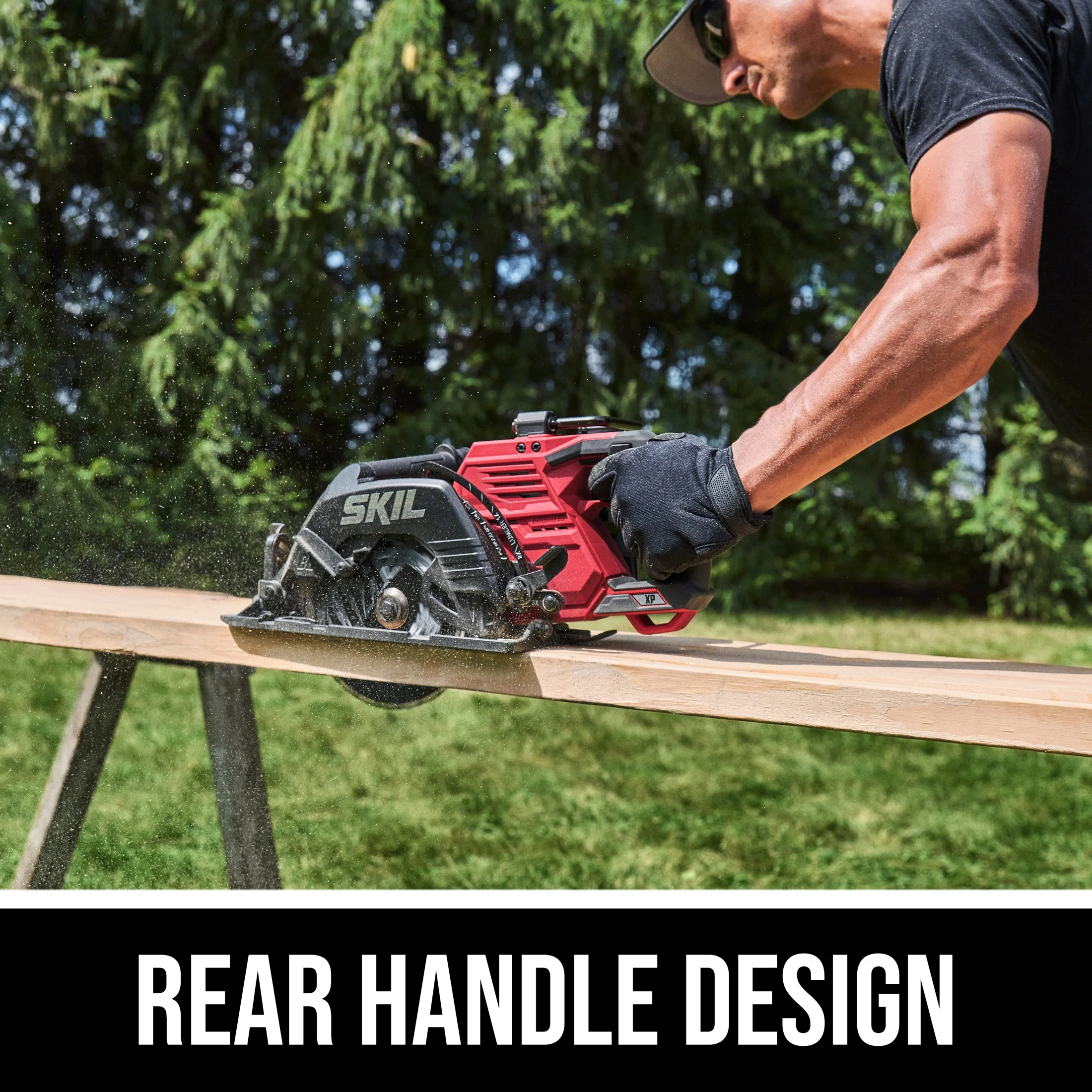 CR5429B-20 2x20V Brushless 7-1/4'' Rear Handle Circular Saw Kit - Image 7