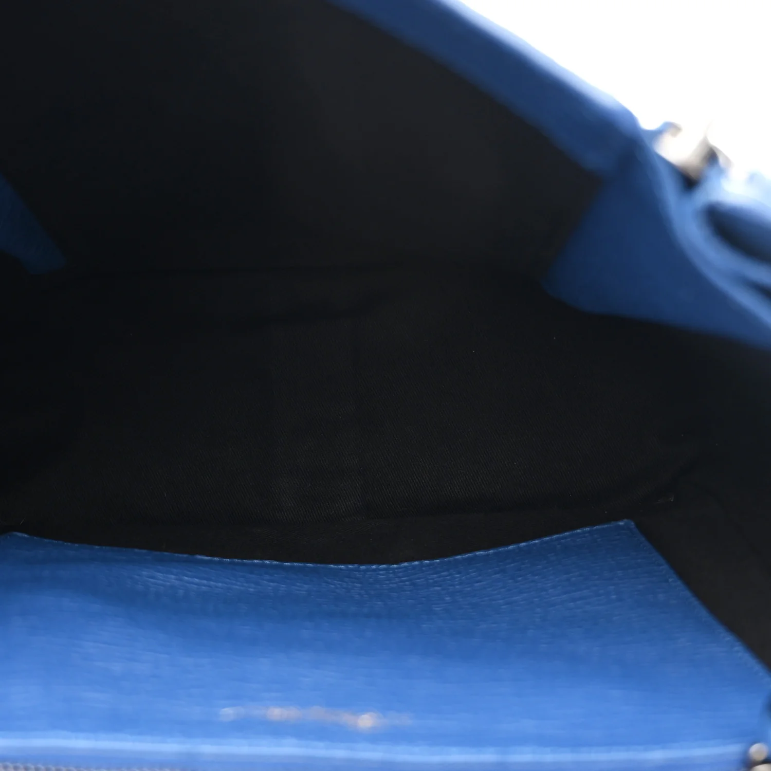 Textured Calfskin Pashli Backpack Cobalt