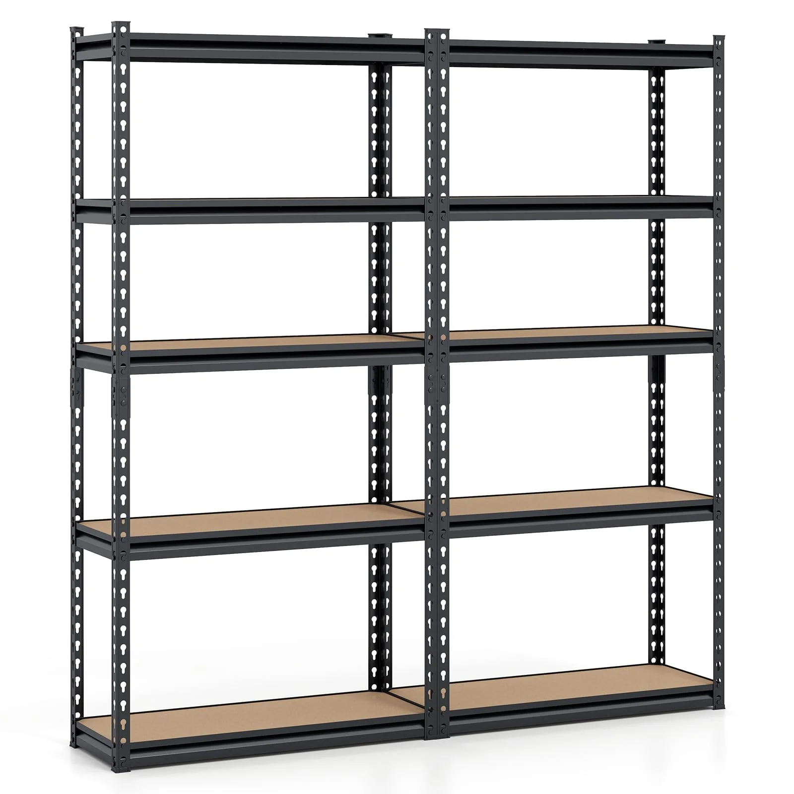 Tangkula 5-Tier Heavy Duty Garage Shelving Units w/Adjustable Utility Rack (30