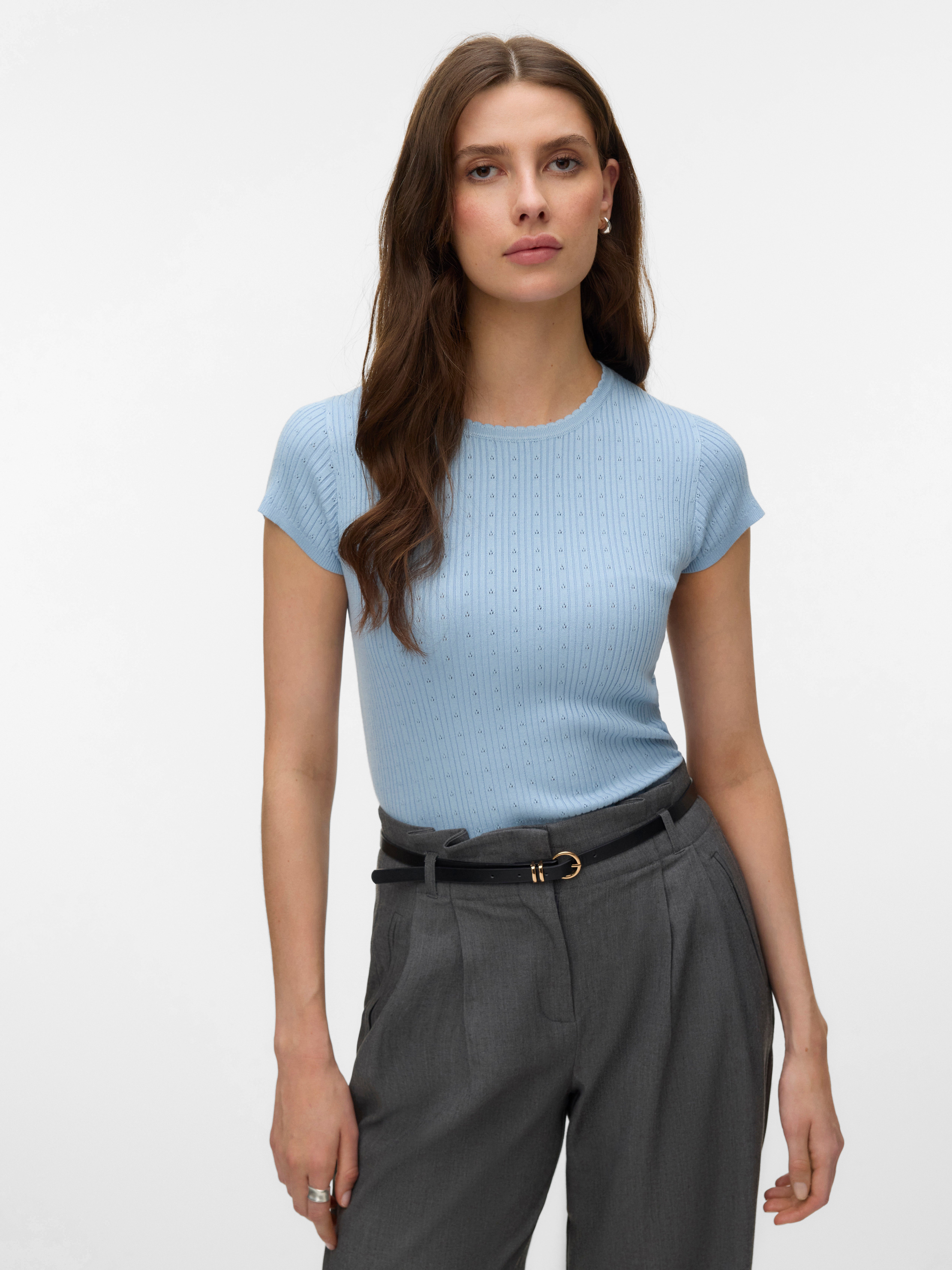 VERO MODA® VMSILJE Knitted T-shirt