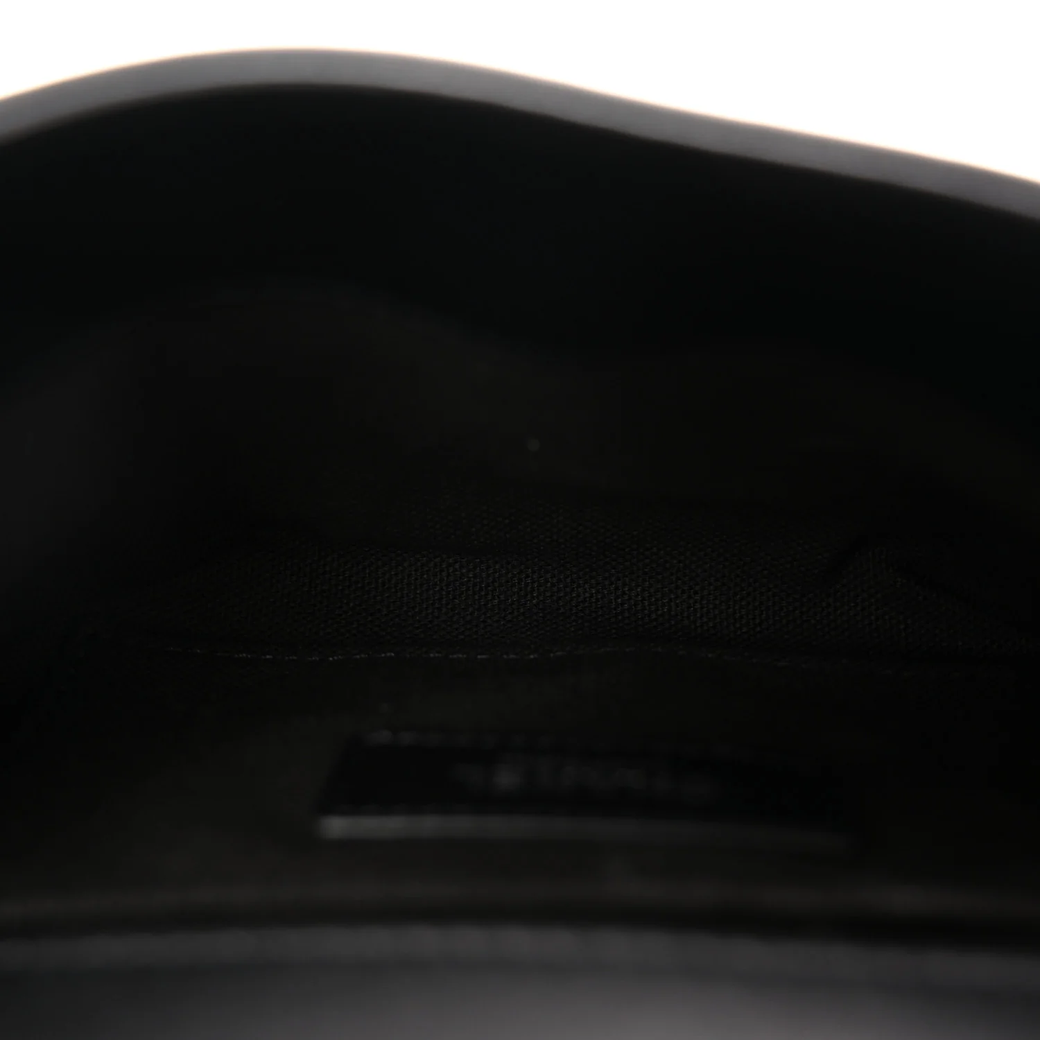 Calfskin Quilted CC Uniform Flap Belt Bag Black