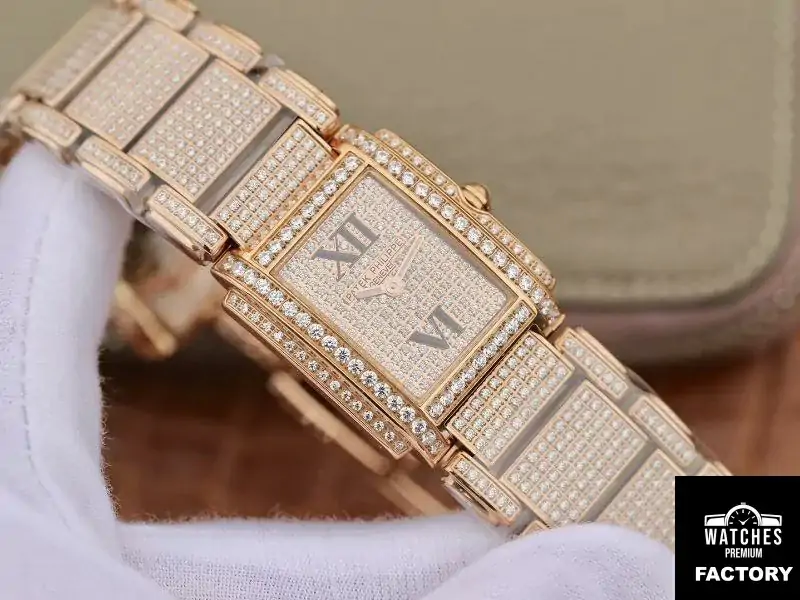 Patek Philippe Ladies Twenty-4 4908 / 50R-012 Rose Gold Diamond Dial