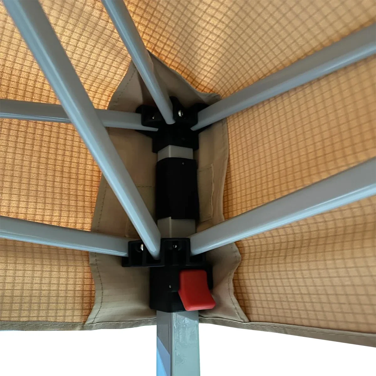 Garden Winds Custom Fit Replacement Canopy Top Cover Compatible with The MASTERCANOPY ABCCANOPY COOSHADE E-Z UP Ambassador 10' X 10' Pop Up Canopy Tent - Upgraded Riplock 350 Fabric - True Navy