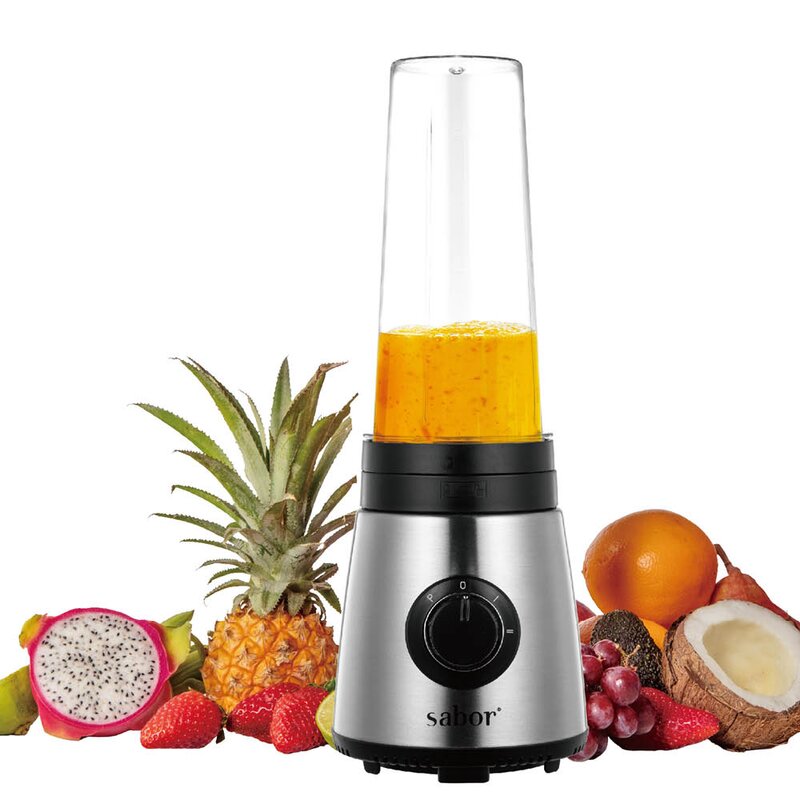 Ultimate sportsblender 0,6 L svart/børstet