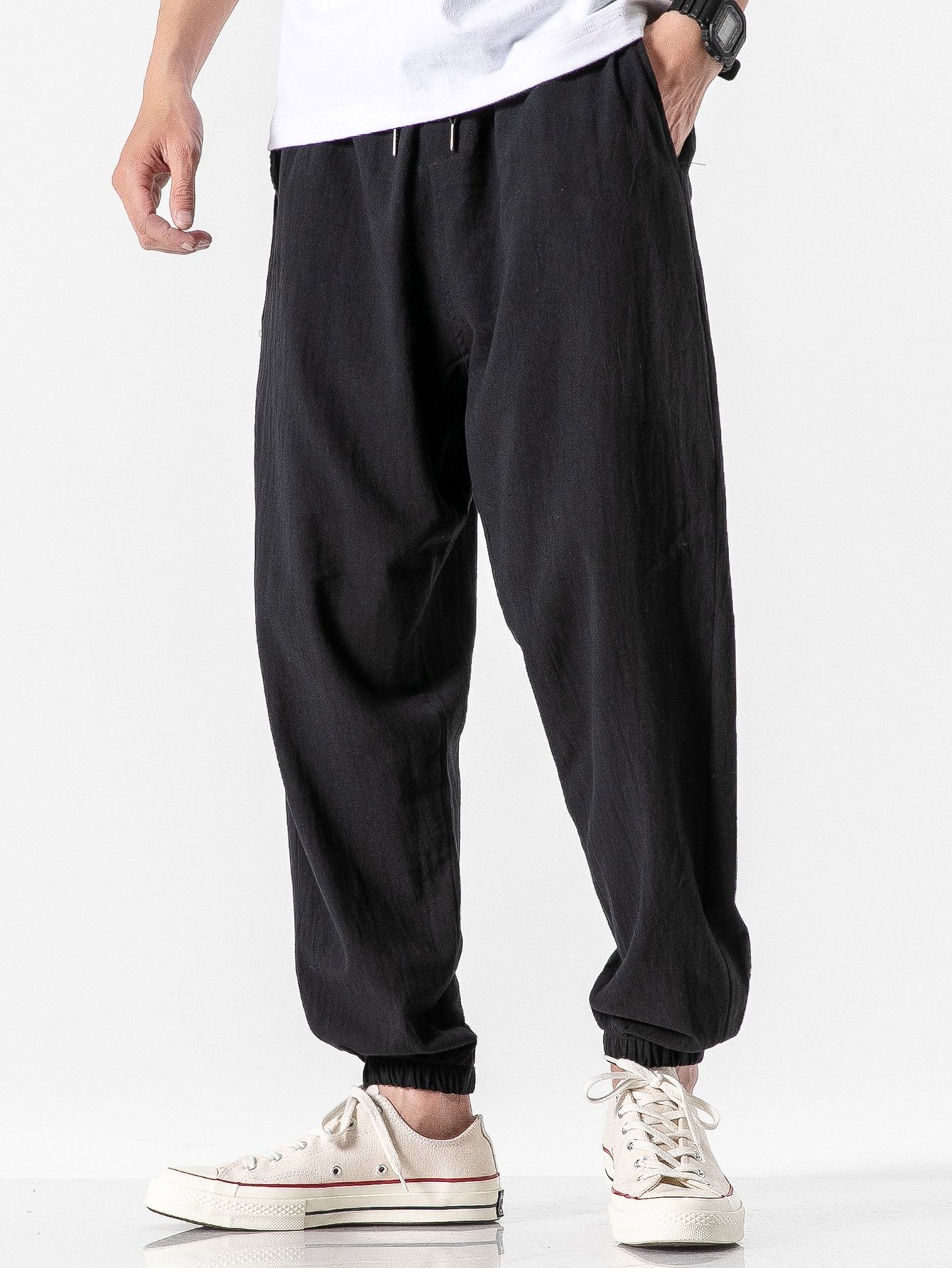 Pantalon de jogging en coton