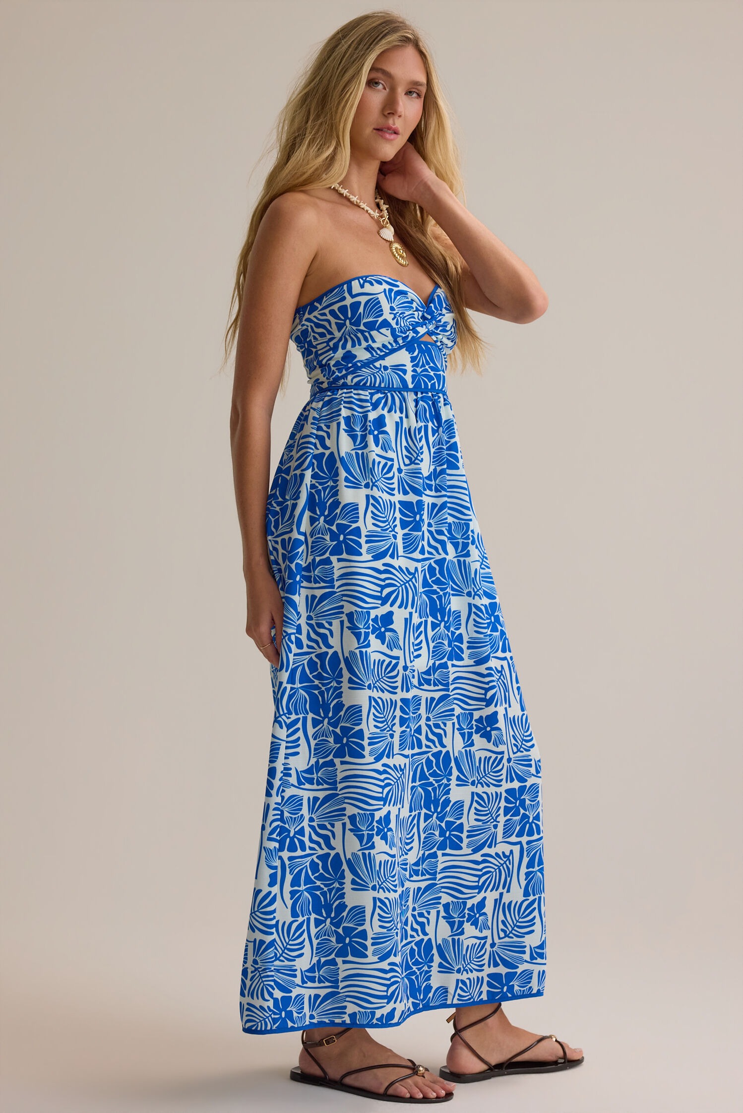 Leighton Strapless Maxi Dress