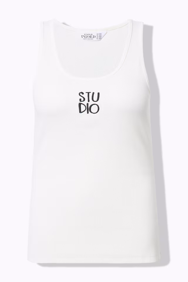 STUDIO Ribbed Tank
