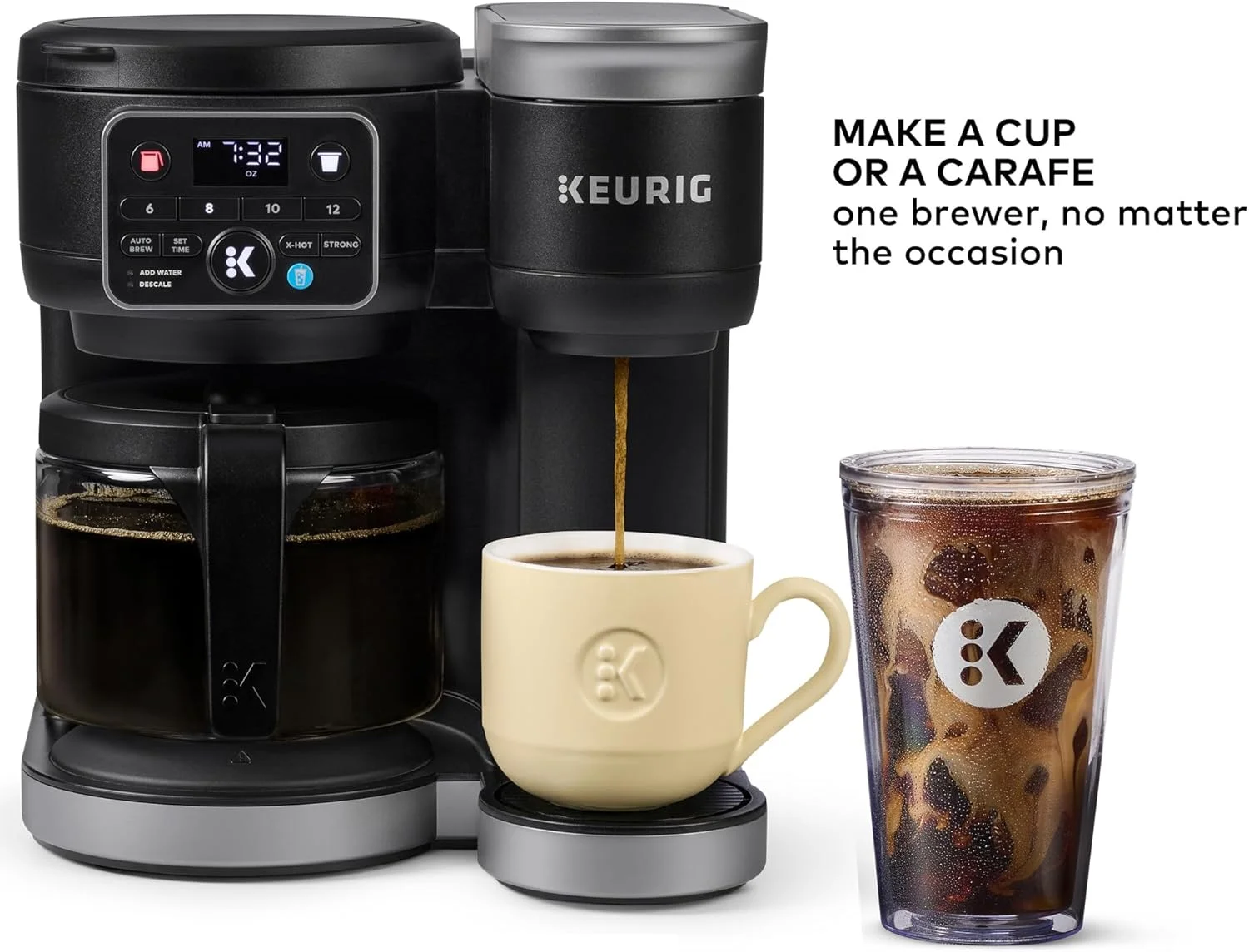 Keurig K - Duo Gen 2 Hot & Iced Single Serve & Carafe Coffee Maker