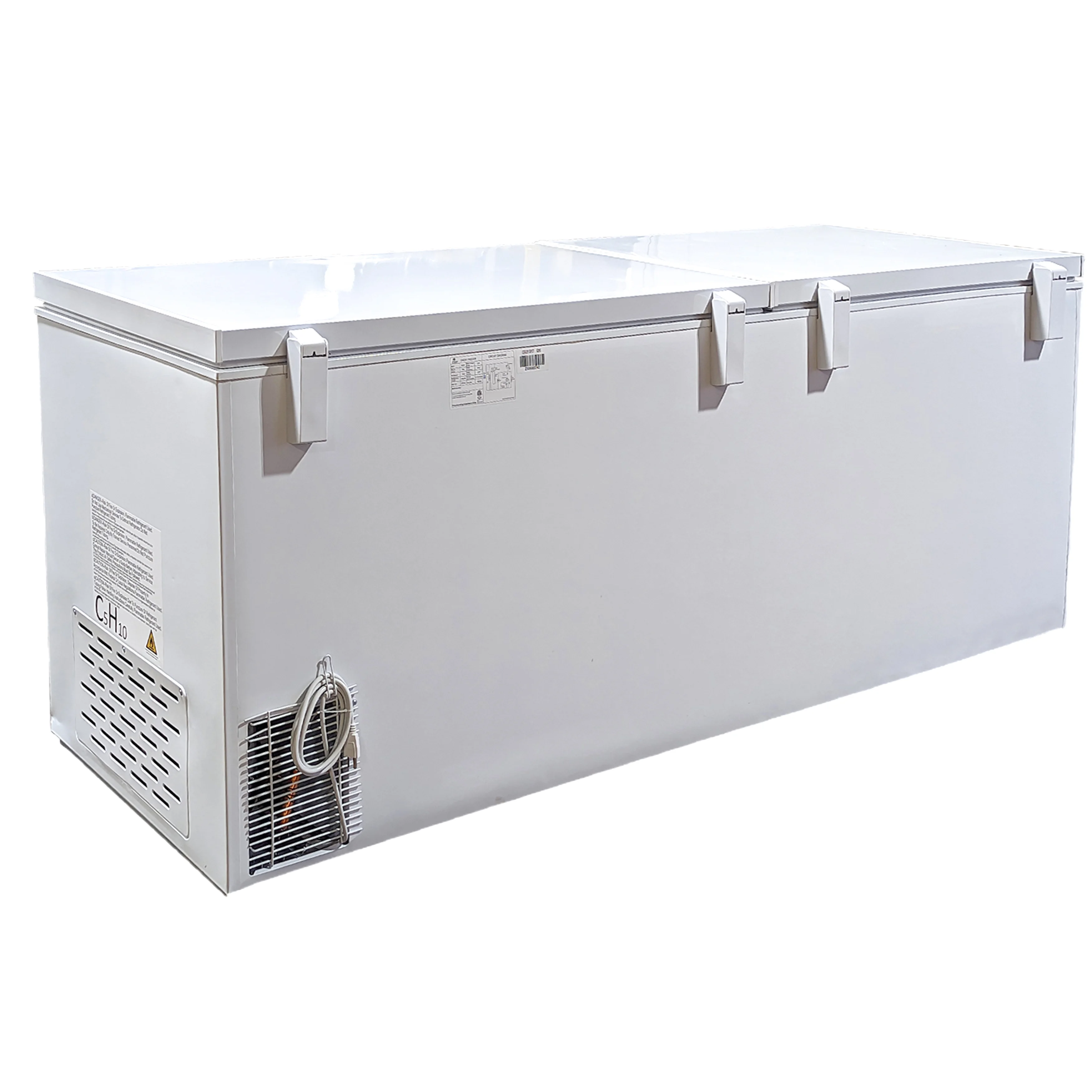 27 Cu.Ft. Chest Freezer 91 in. with Two Solid Open Doors, NSF Certified - Image 3
