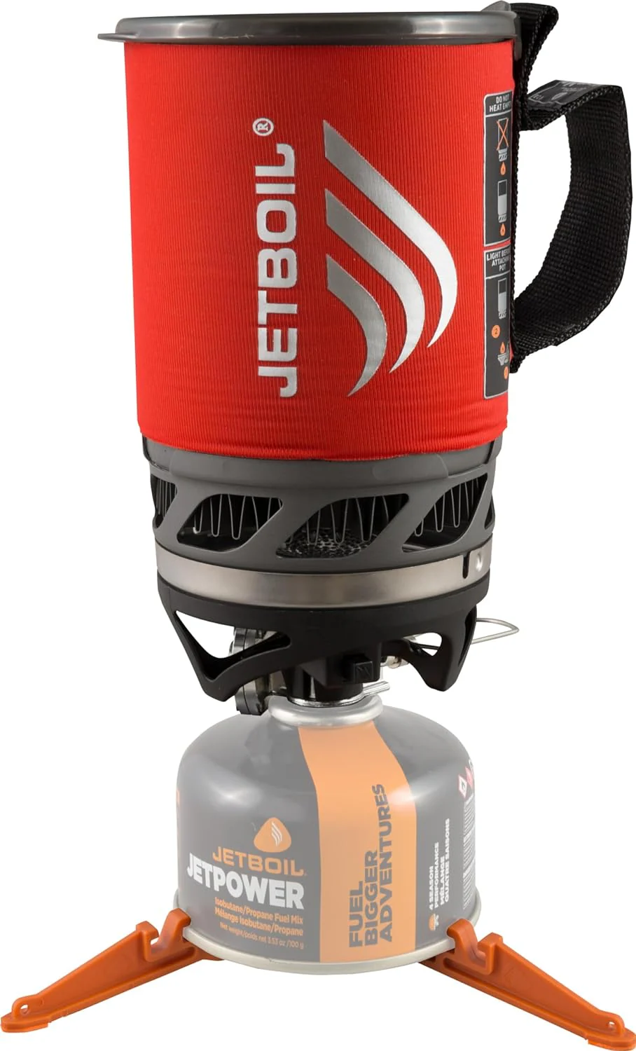 Lightweight Precision Camping and Backpacking Stove Cooking System with Adjustable Heat Control