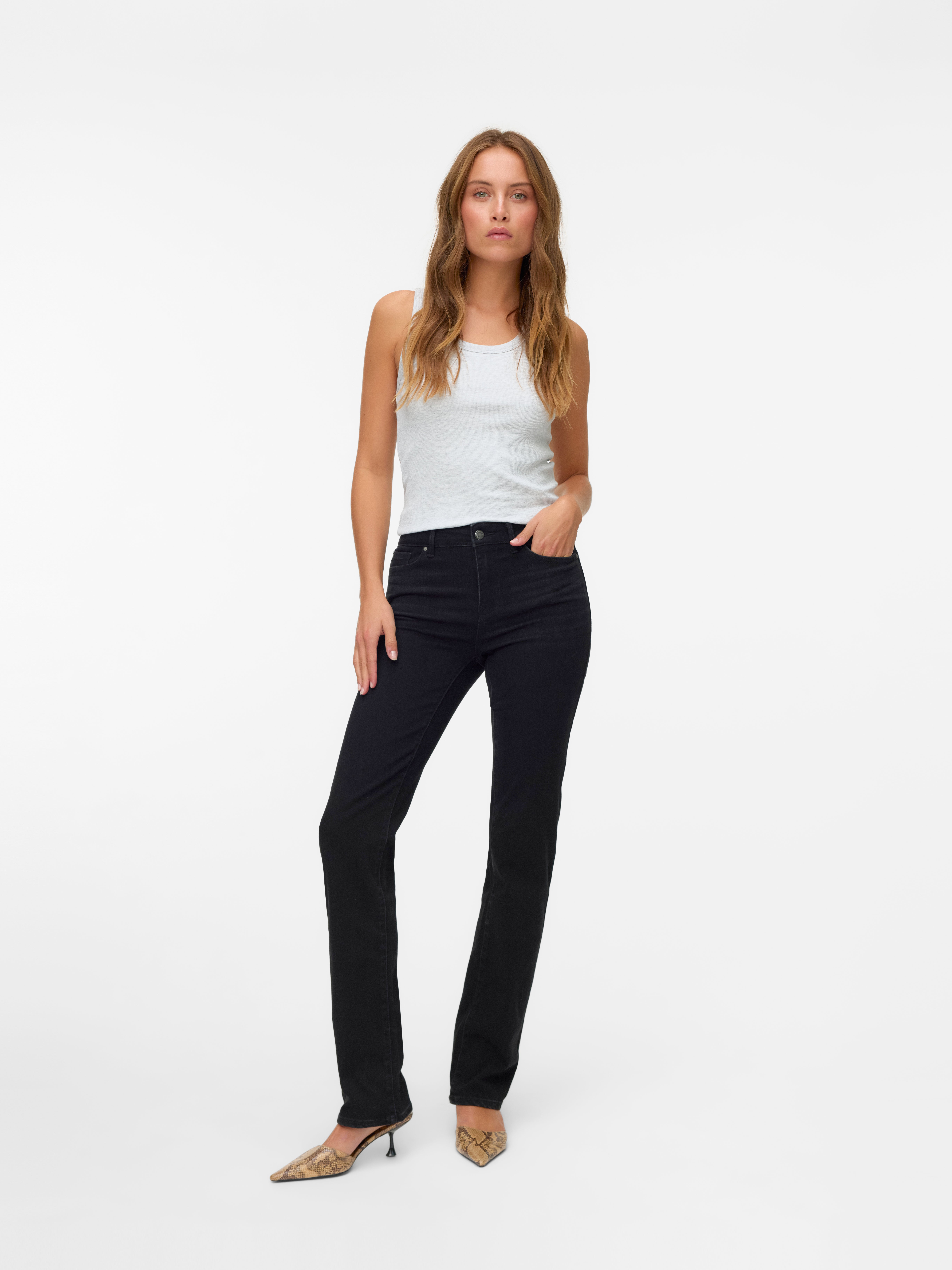 VERO MODA® VMFLASH Mid rise Straight Fit Jeans