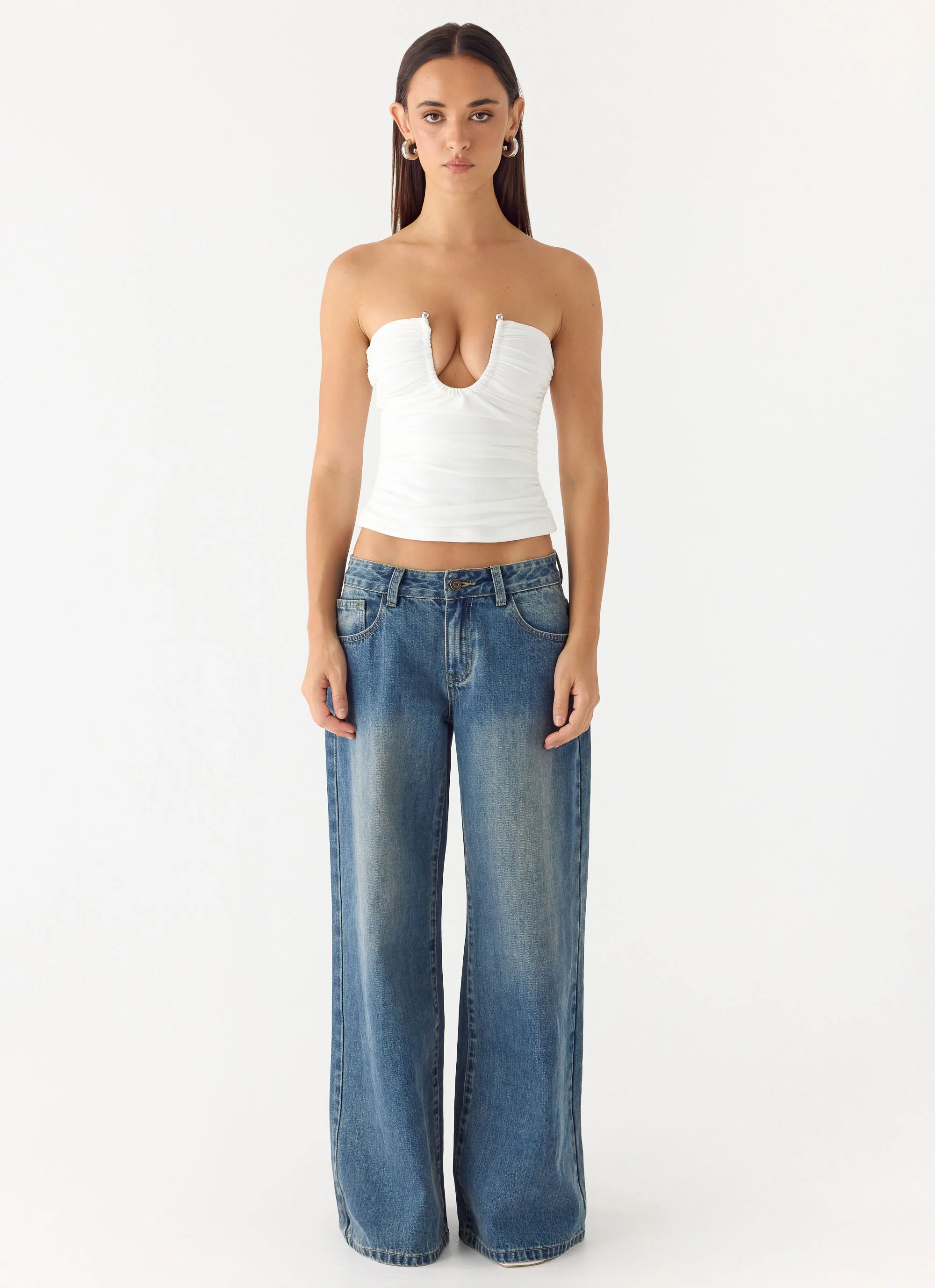 Francis Top - White