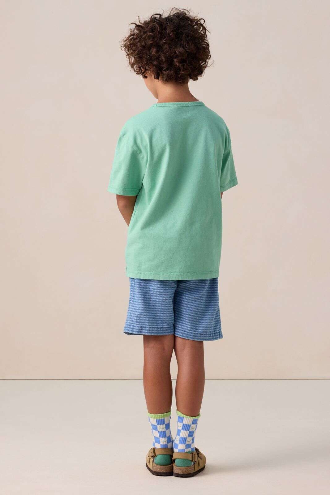 Groen T-shirt met artwork