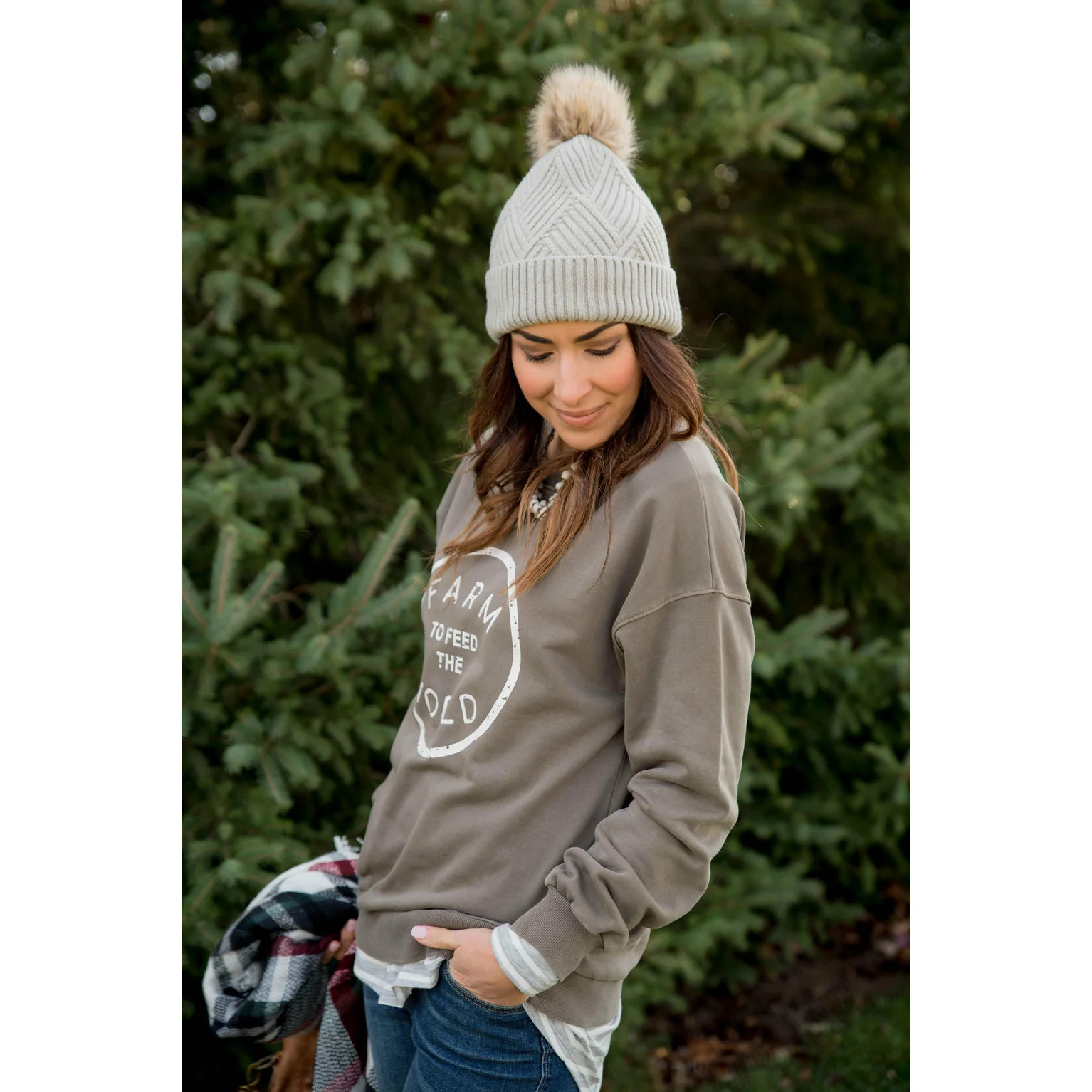 Farm To Feed The World Crewneck