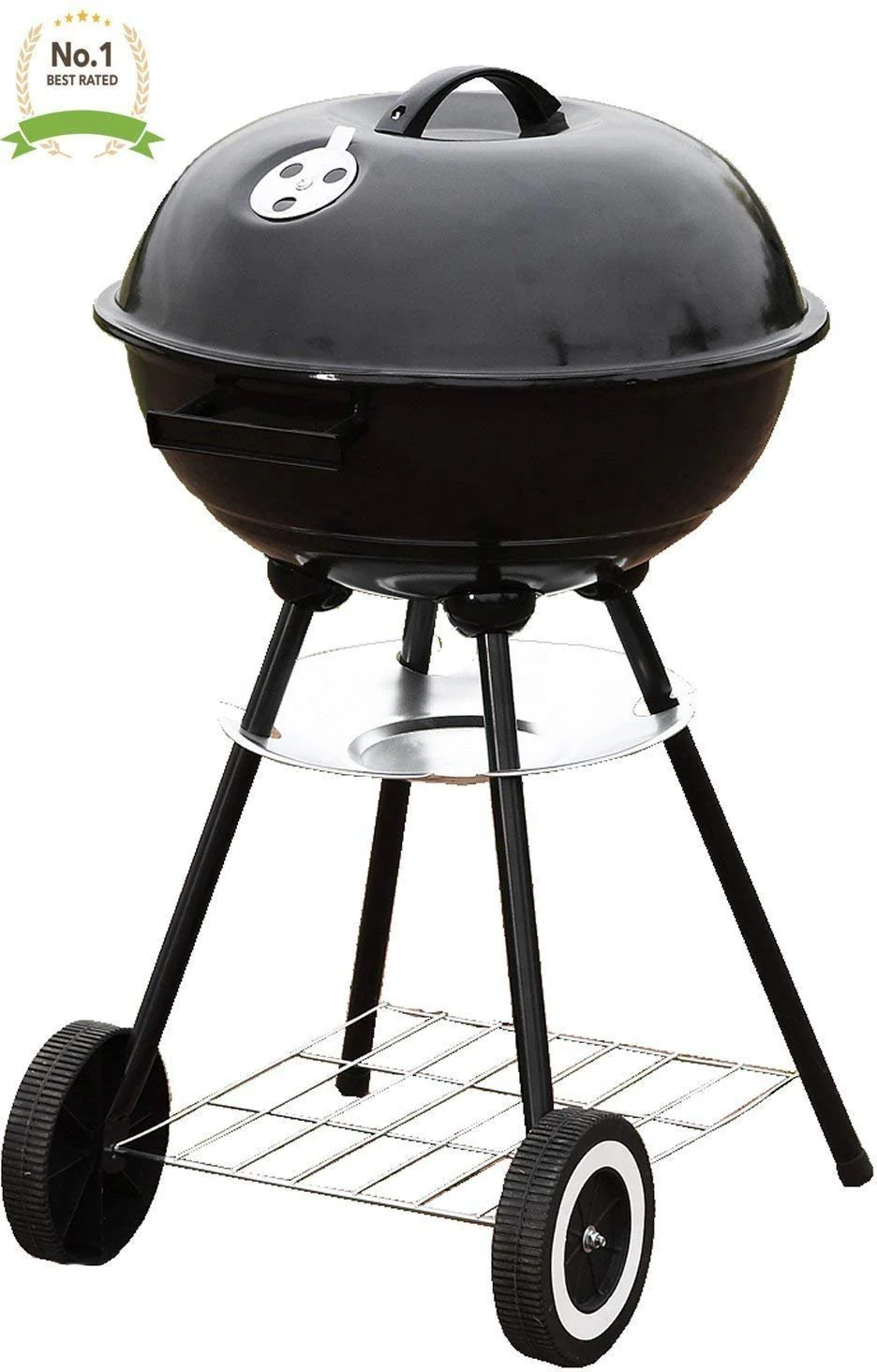 18 Charcoal Grill Outdoor Original BBQ Grill Backyard Cooking Stainless Steel 18 diameter cooking space cook steaks, burgers, Backyard & Tailgate