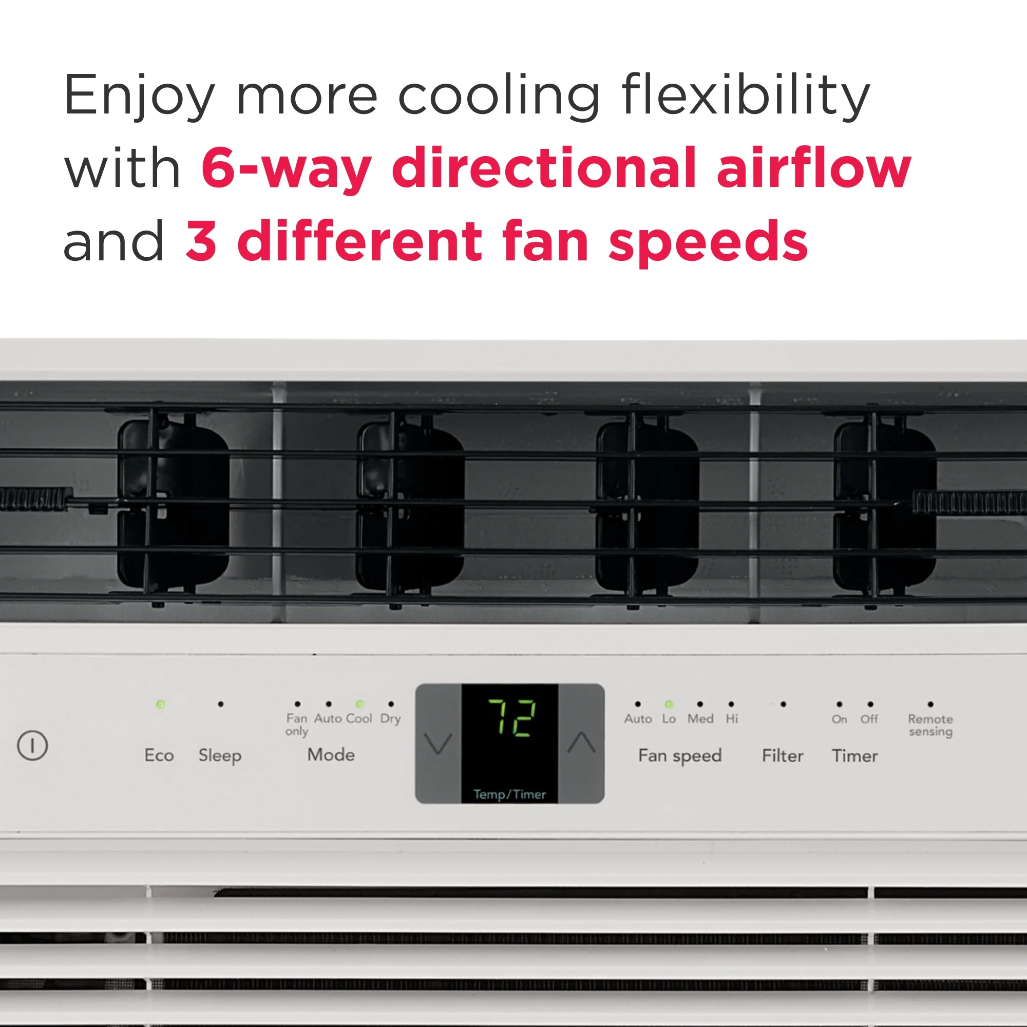 Frigidaire 6, 000 BTU Window Room Air Conditioner with Remote Control