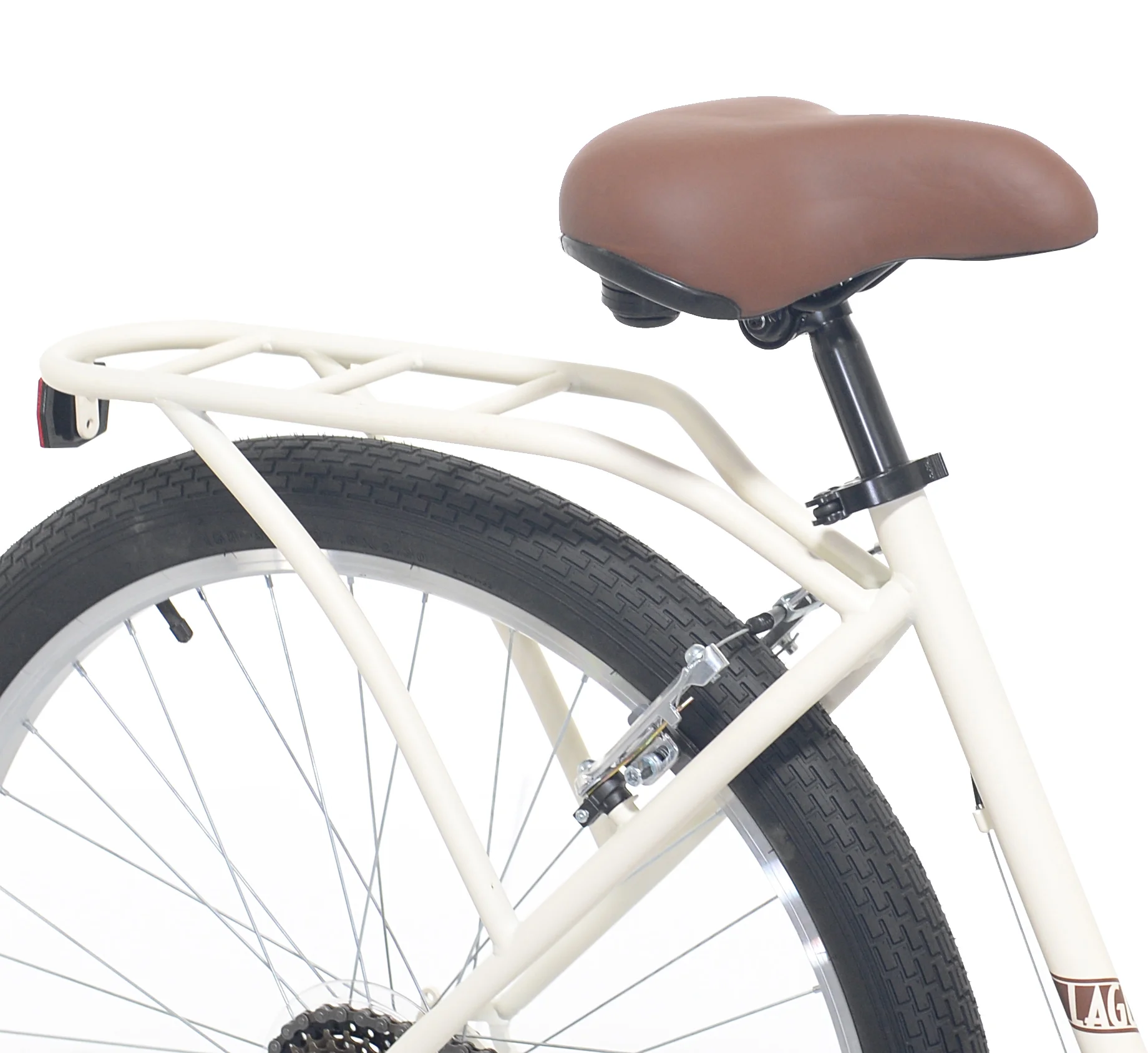 27.5" Concord Laguna Comfort Bicycle, 27.5" Wheels, Fits Adult Riders 5'4" - 6'2", Unisex, Cream