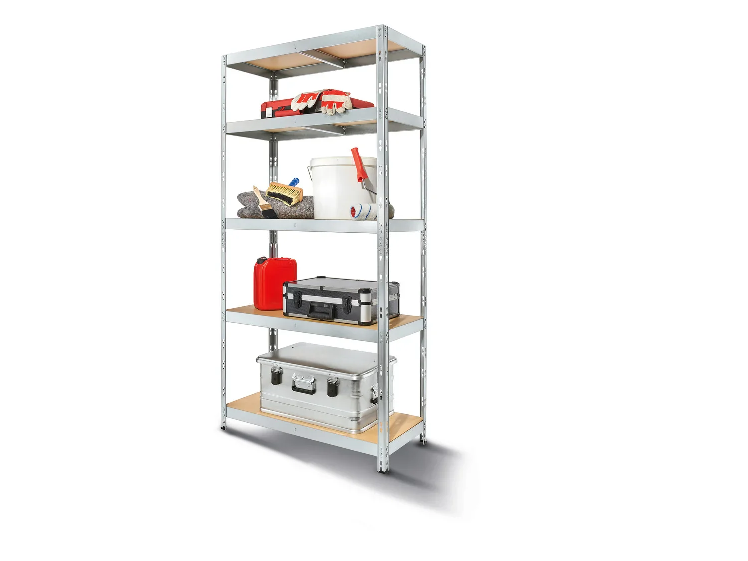 PARKSIDE Rayonnage, 5 tagres, 180 x 90 x 40 cm