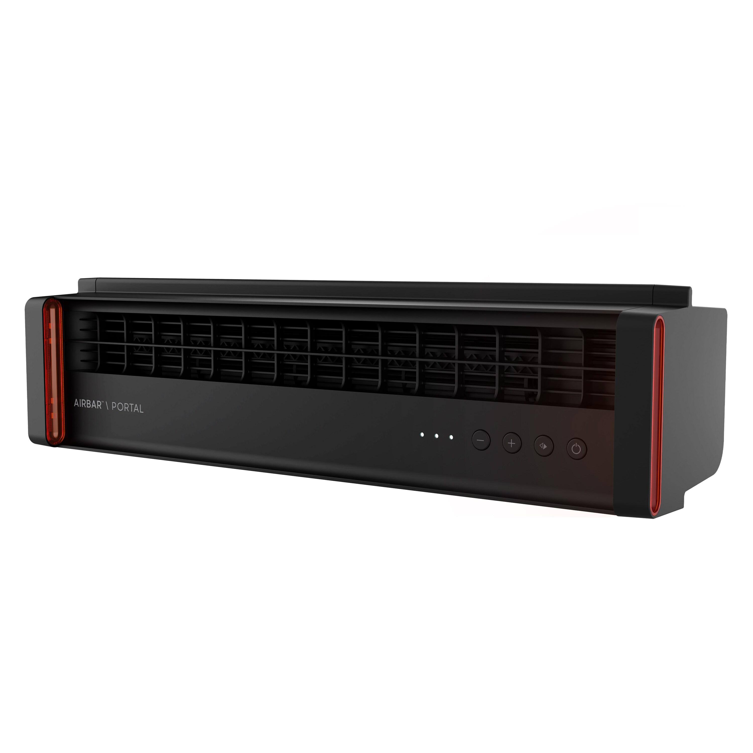 Sharper Image Portal Window Fan - Black