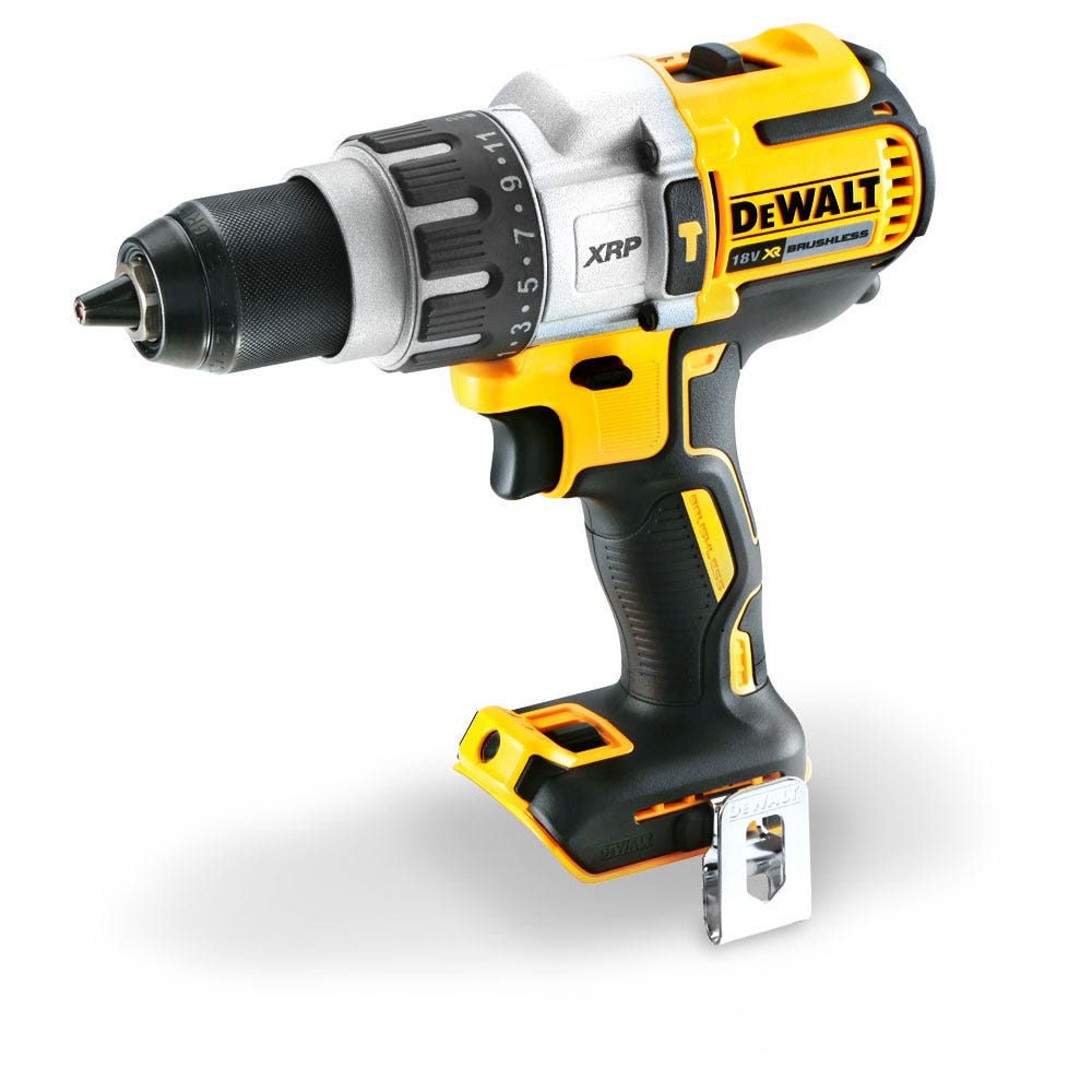 Kit perceuse à percussion DEWALT 18 V sans balais, 2 batteries 5,0 Ah, 13 mm, DCD996P2-XE