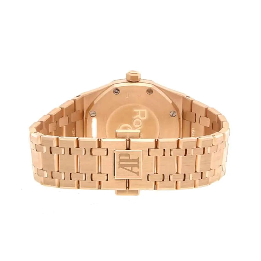 [Super Clone]Audemars piguet Royal Oak Quartz Ladies Rose Gold 33mm Watch