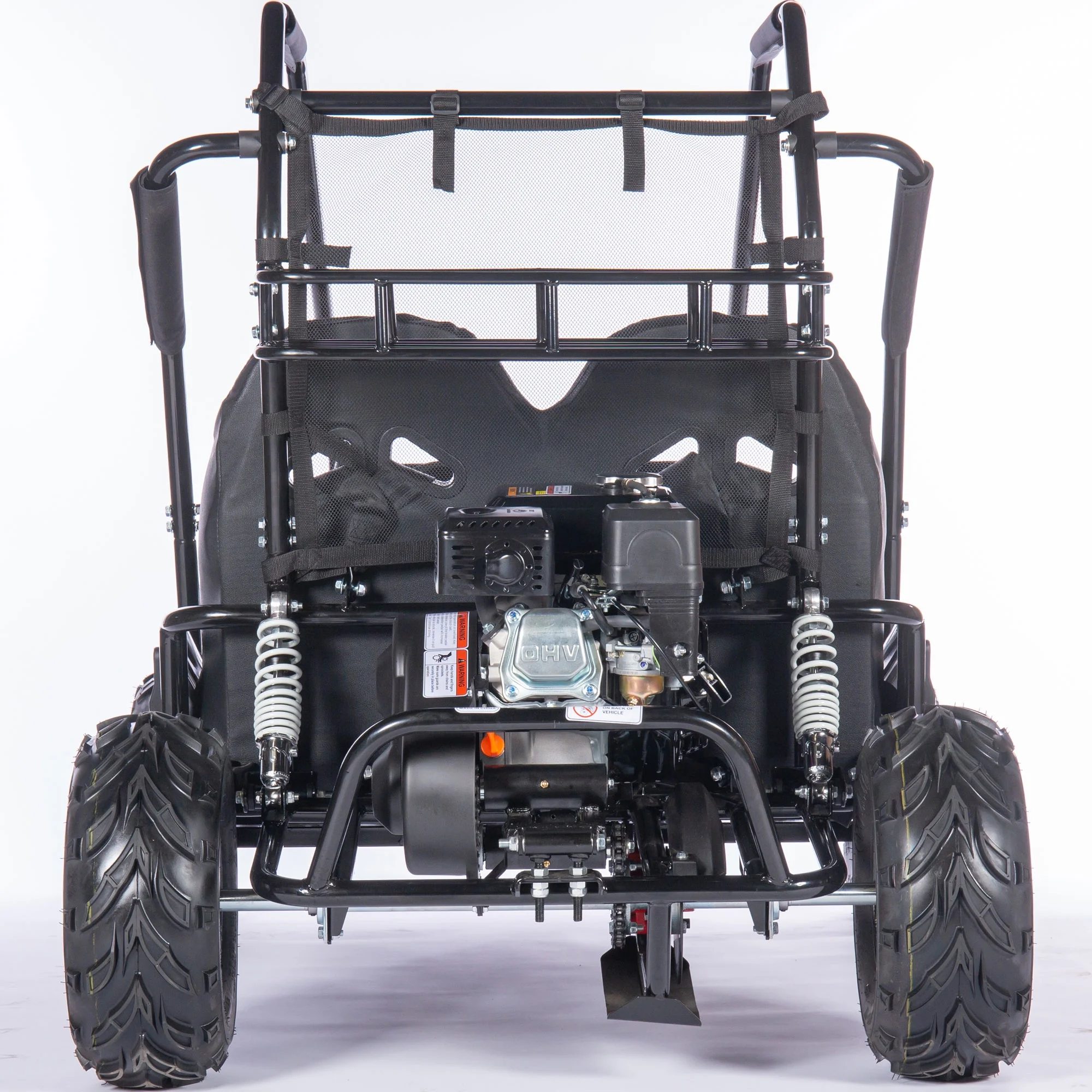 Mud XL 212cc 2 Seat Go Kart Full Suspension Blue(Blue) - Image 2