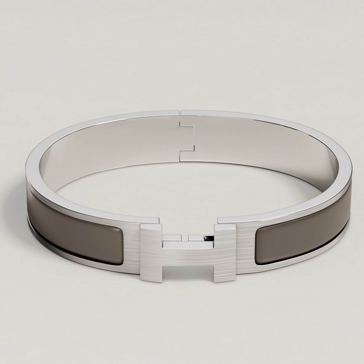 【超人気】エルメス★メンズブレスレット クリックH（HERMES直営店）