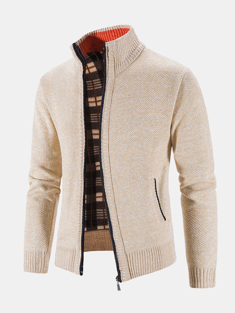 Pull zippé pour homme