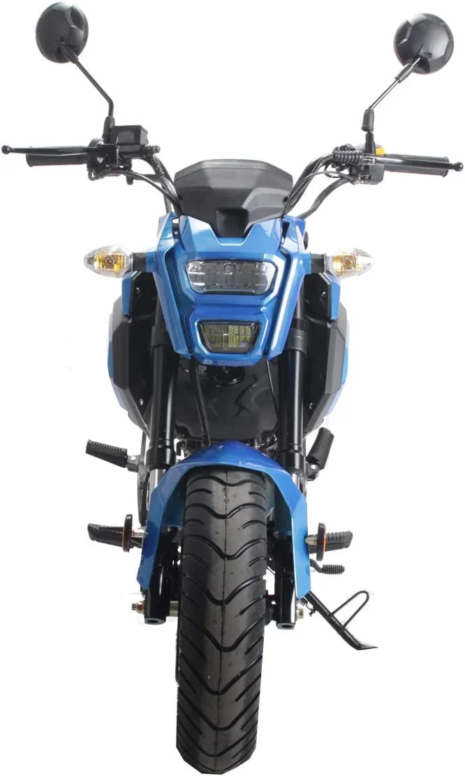 Upgraded New 125cc Motorcycle Bike VADER 125 HELLCAT Dual Sports 125cc Motorcycle Bike Youth Adults Gas Motorcycle Big Headlights ( RED ) - Image 3