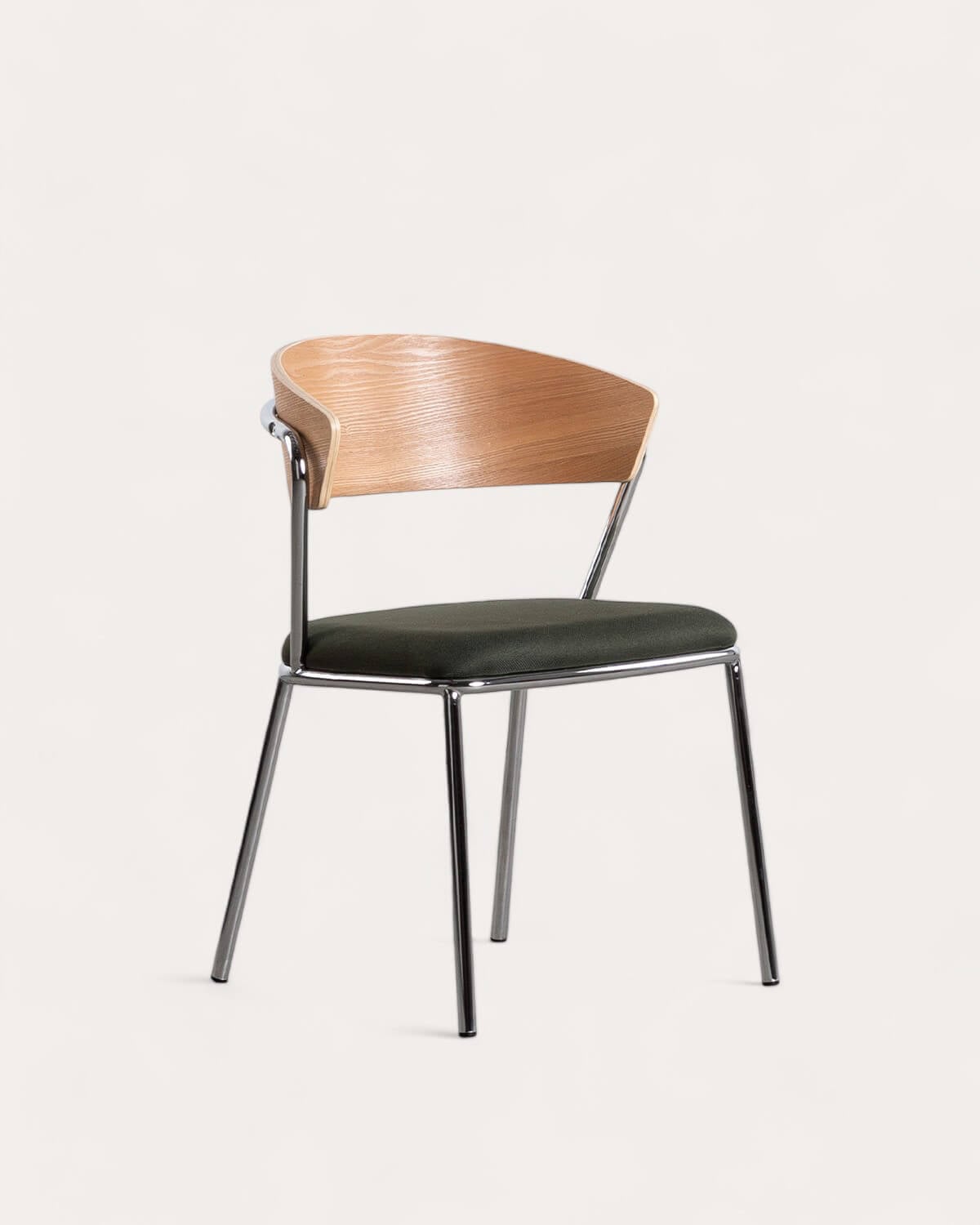 Arua - Pack 4 Sillas de Comedor de Madera y Metal Arua