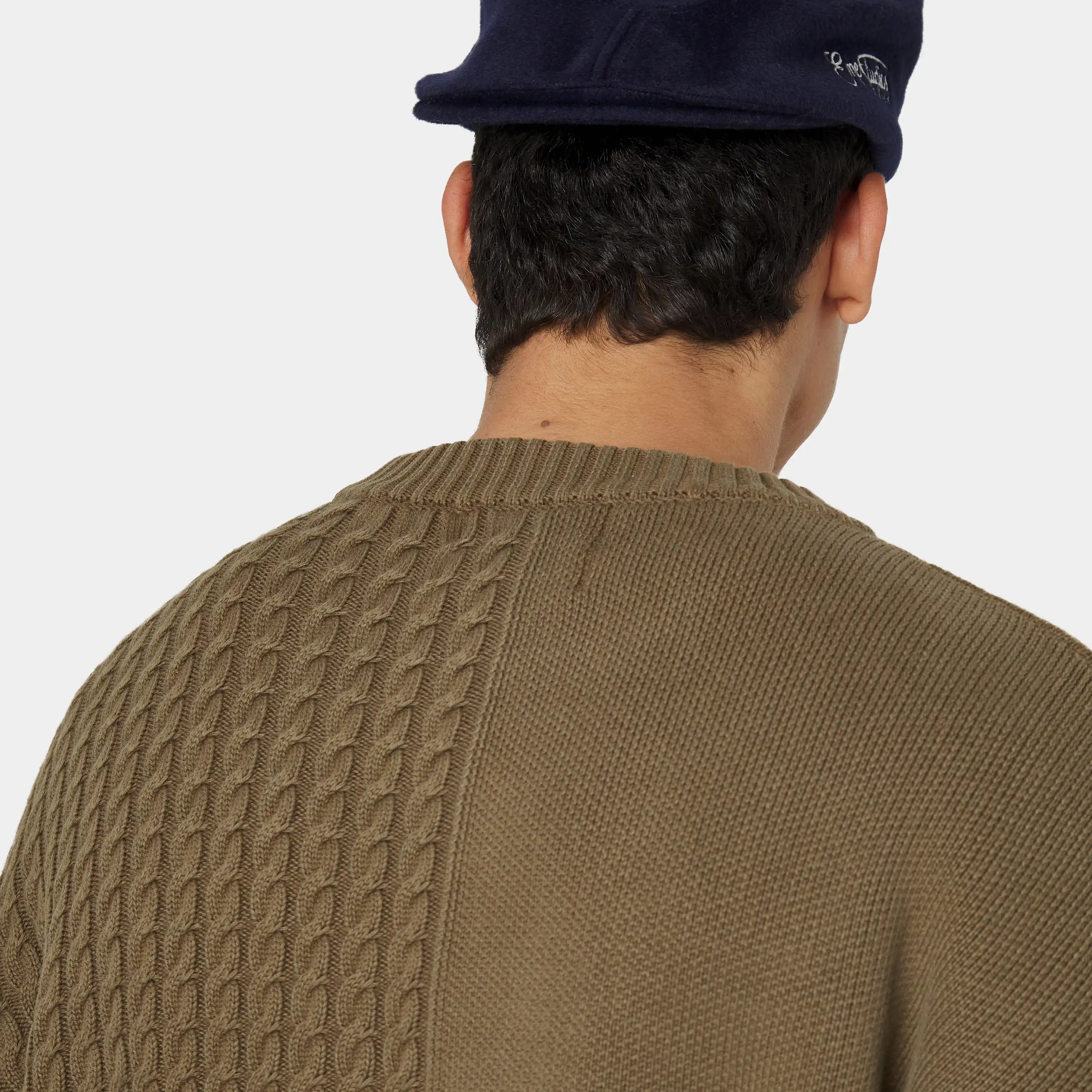 Rougher Choco Knit Sweater